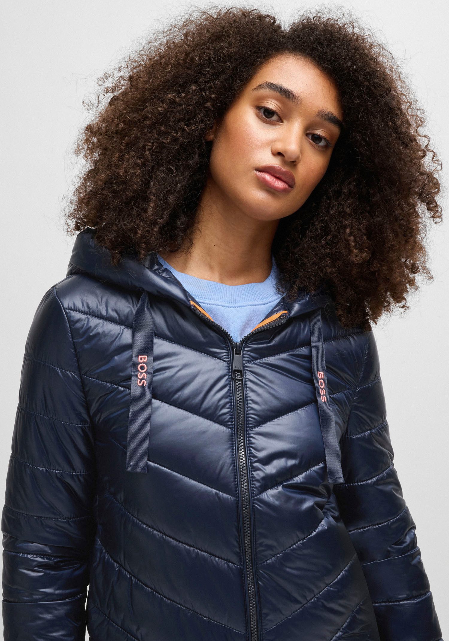 Boss Orange Outdoorjack C_Palatori met een capuchon