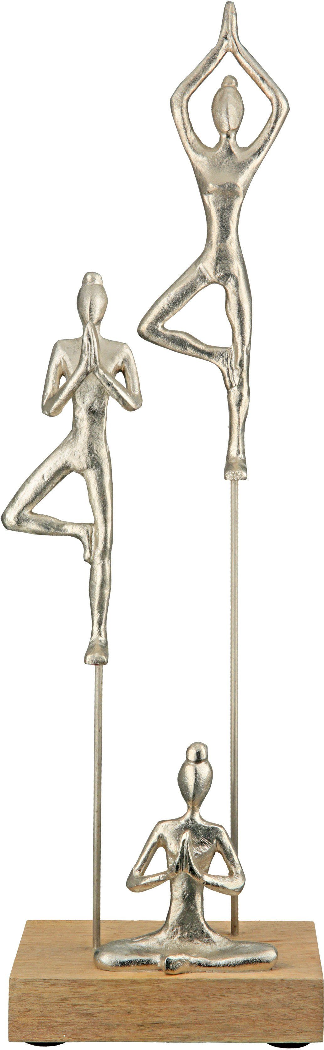 Casablanca by Gilde Decoratief figuur Sculptuur Yogagroep (1 stuk)