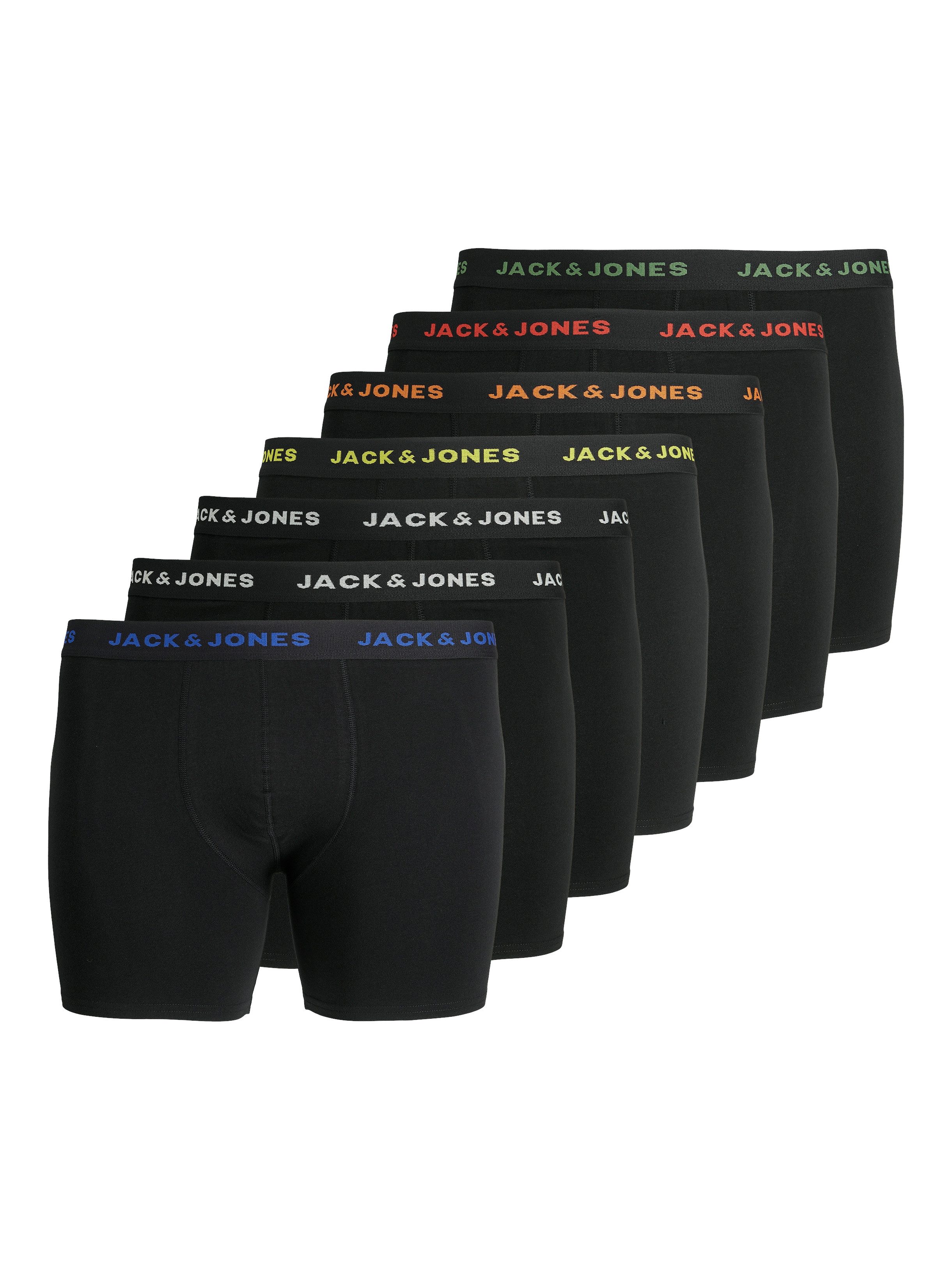 Jack & Jones PlusSize Trunk JACBASIC TRUNKS 7 PACK NOOS PLS (set 7 stuks)