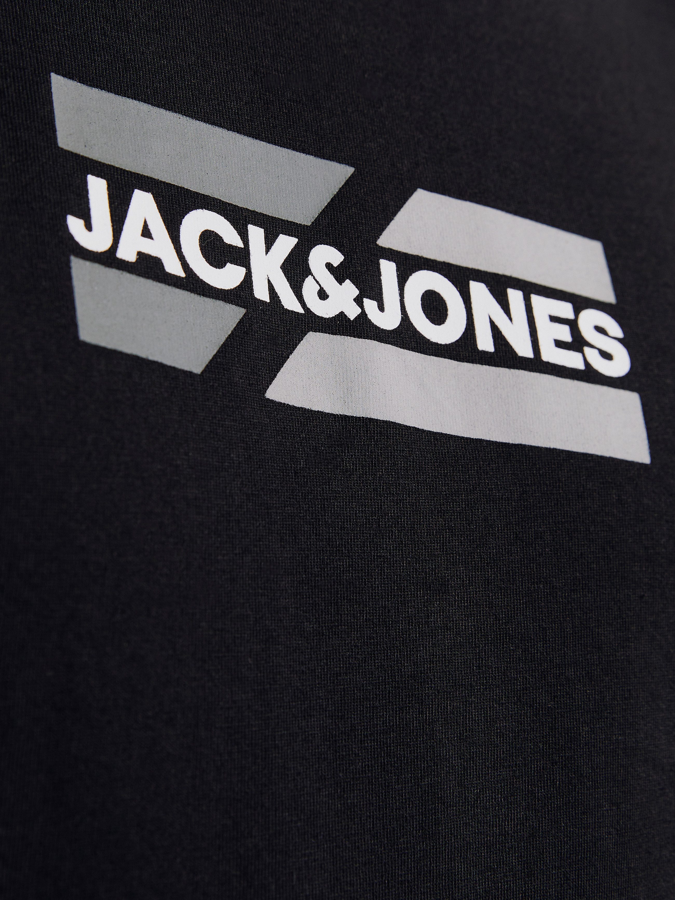 Jack & Jones Shirt met ronde hals JJECORP GRAPHIC TEE SS O-NECK NOOS