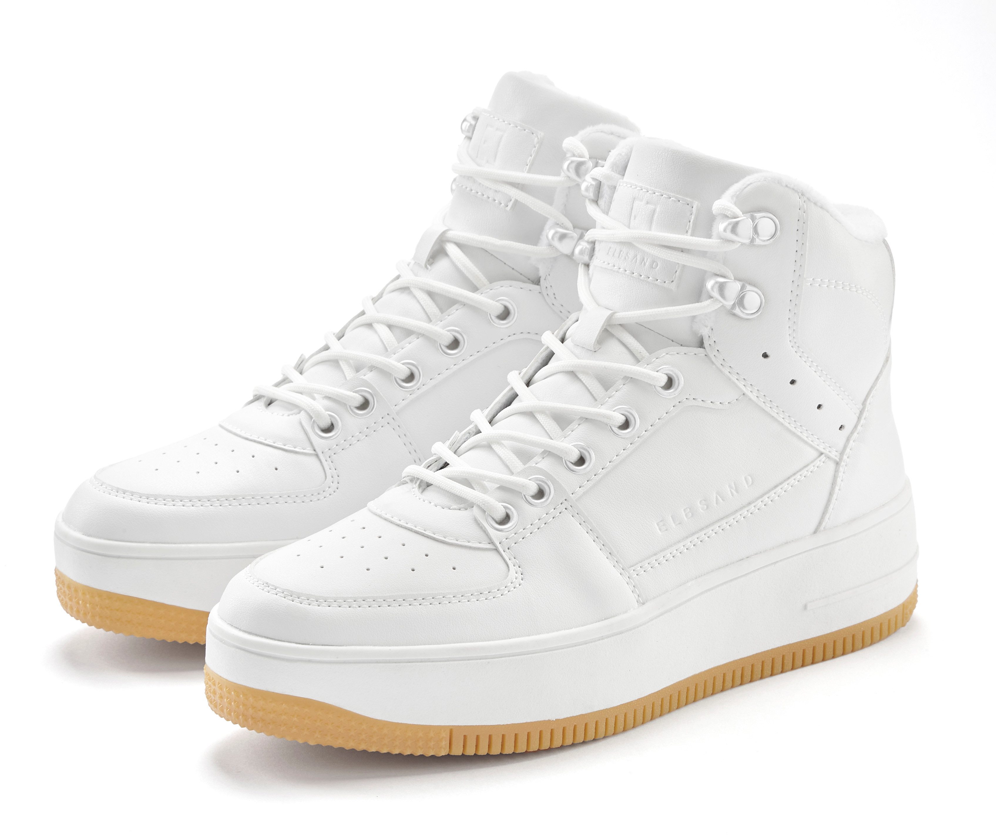 Elbsand Sneakers met knuffelig warm voering, vrijetijdsschoen, lage schoen, high top sneaker