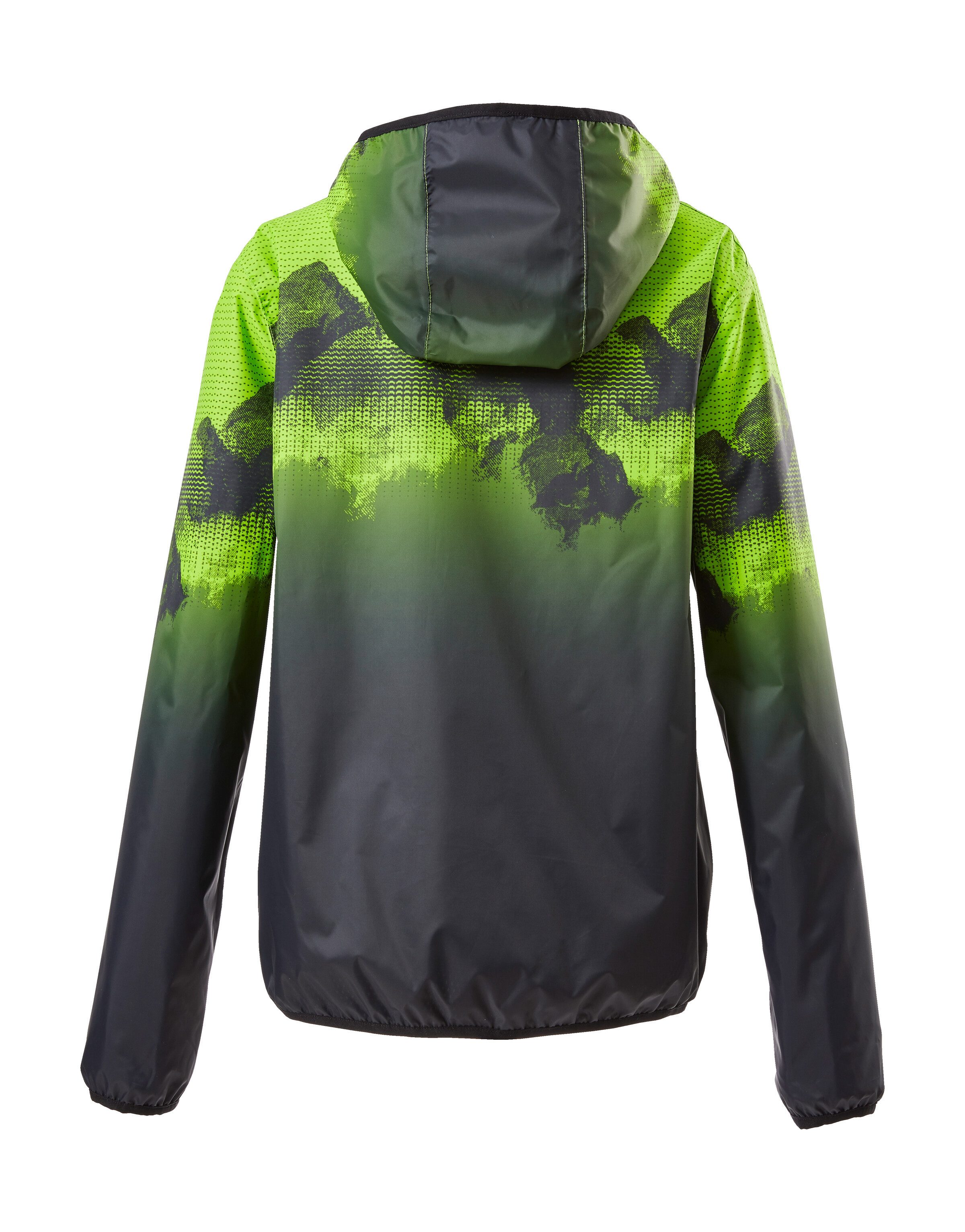 Killtec Outdoorjack Lyse BYS JCKT B Lichte, waterdichte kinderjas, klein opvouwbaar, cool patroon