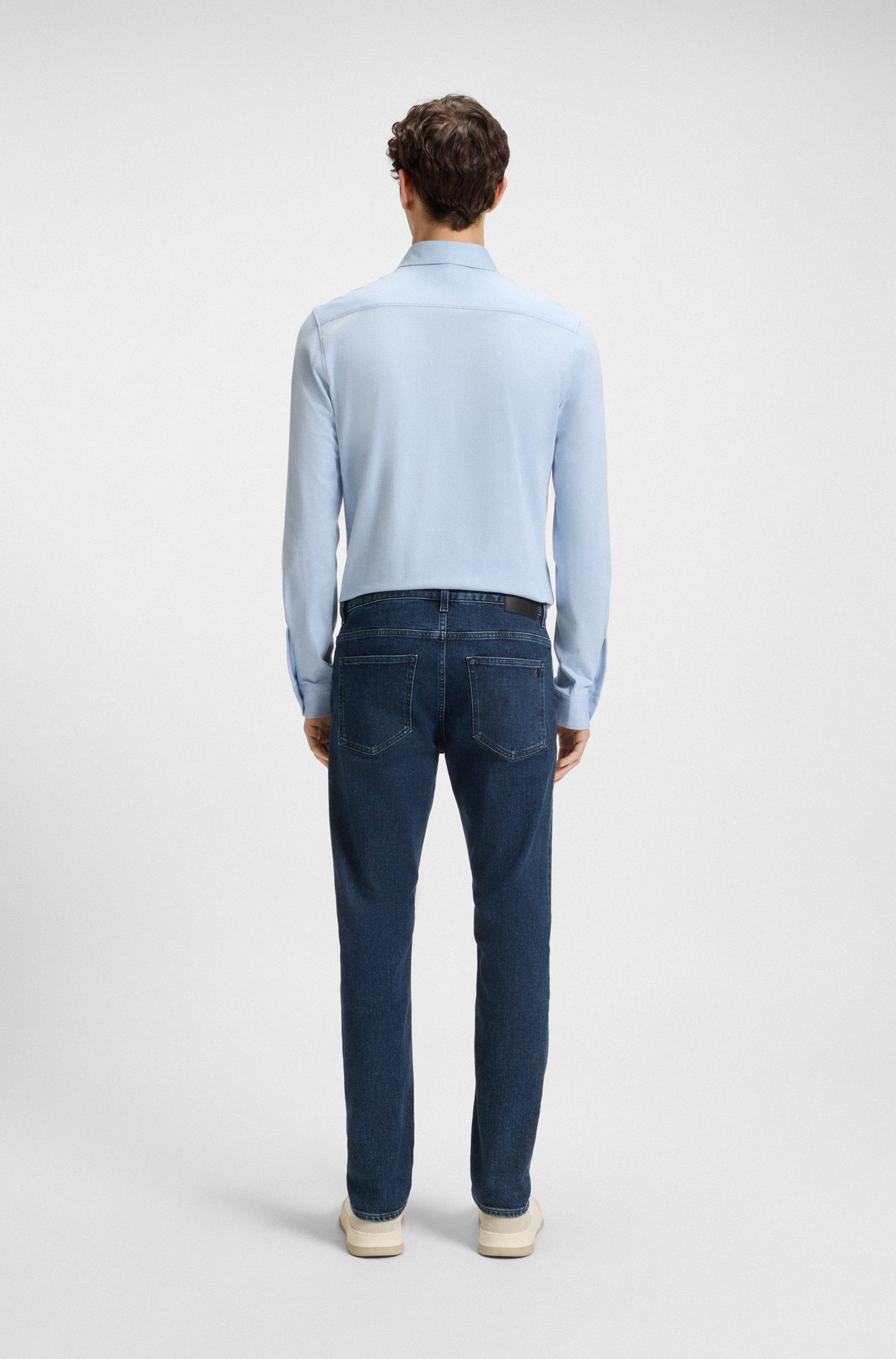Boss Orange Slim fit jeans Delaware in stijlvolle wassing