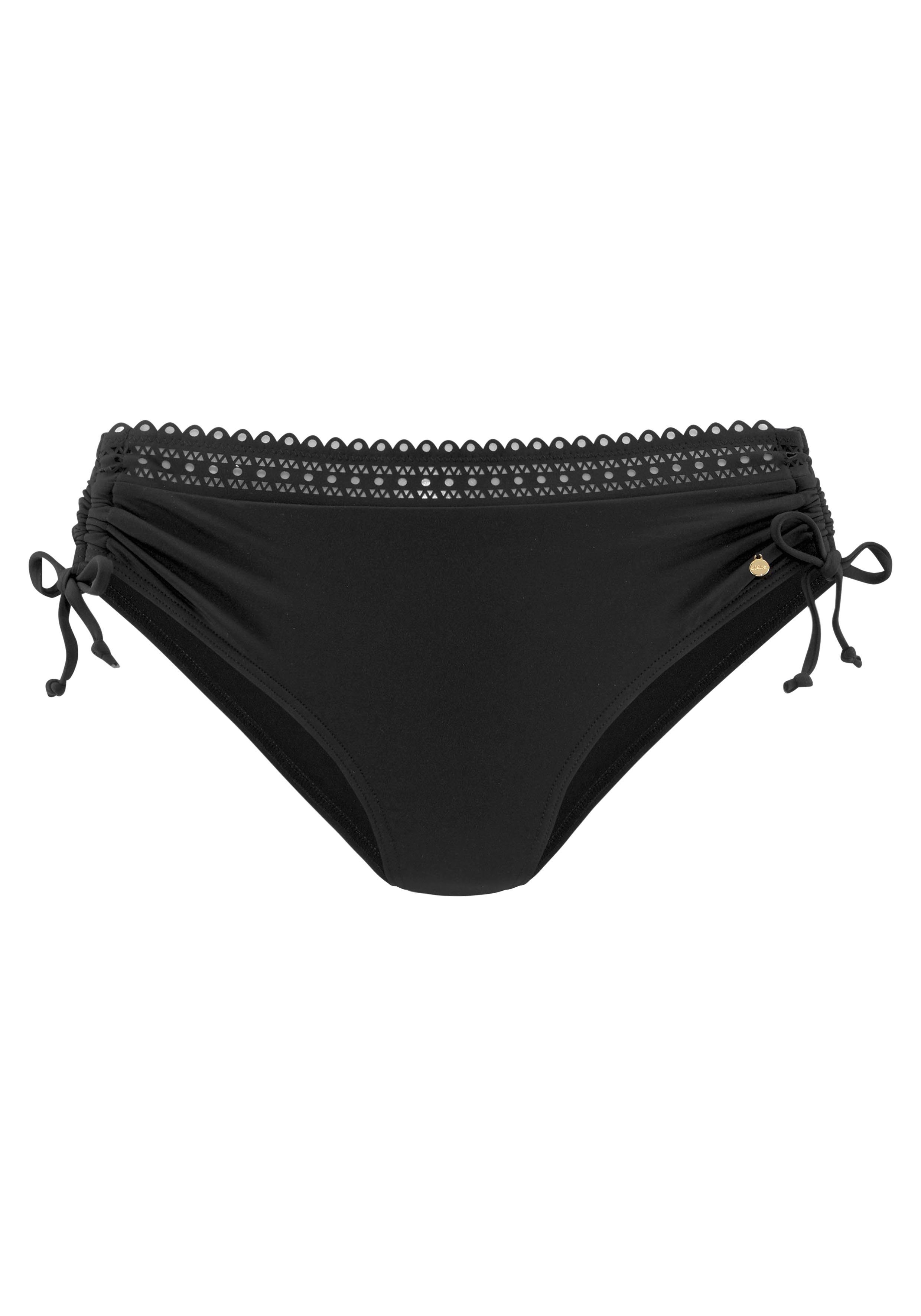 s.Oliver RED LABEL Beachwear Bikinibroekje Aiko met gehaakte look
