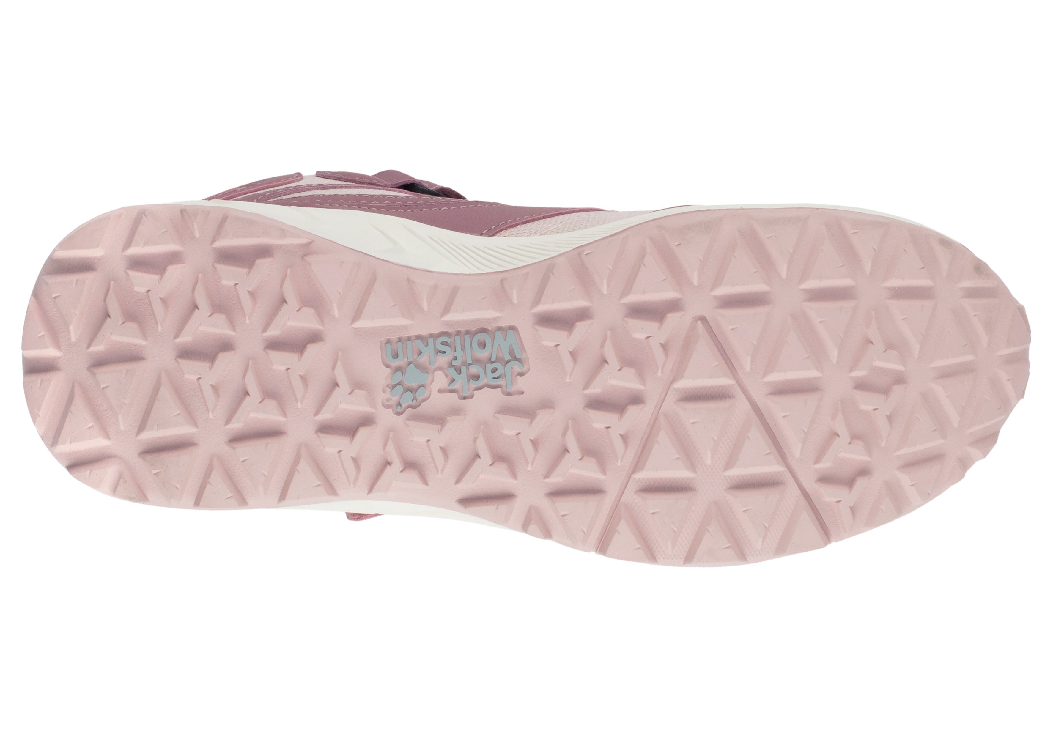 Jack Wolfskin Wandelschoenen WOODLAND TEXAPORE MID VC K waterdicht met klittenbandsluiting