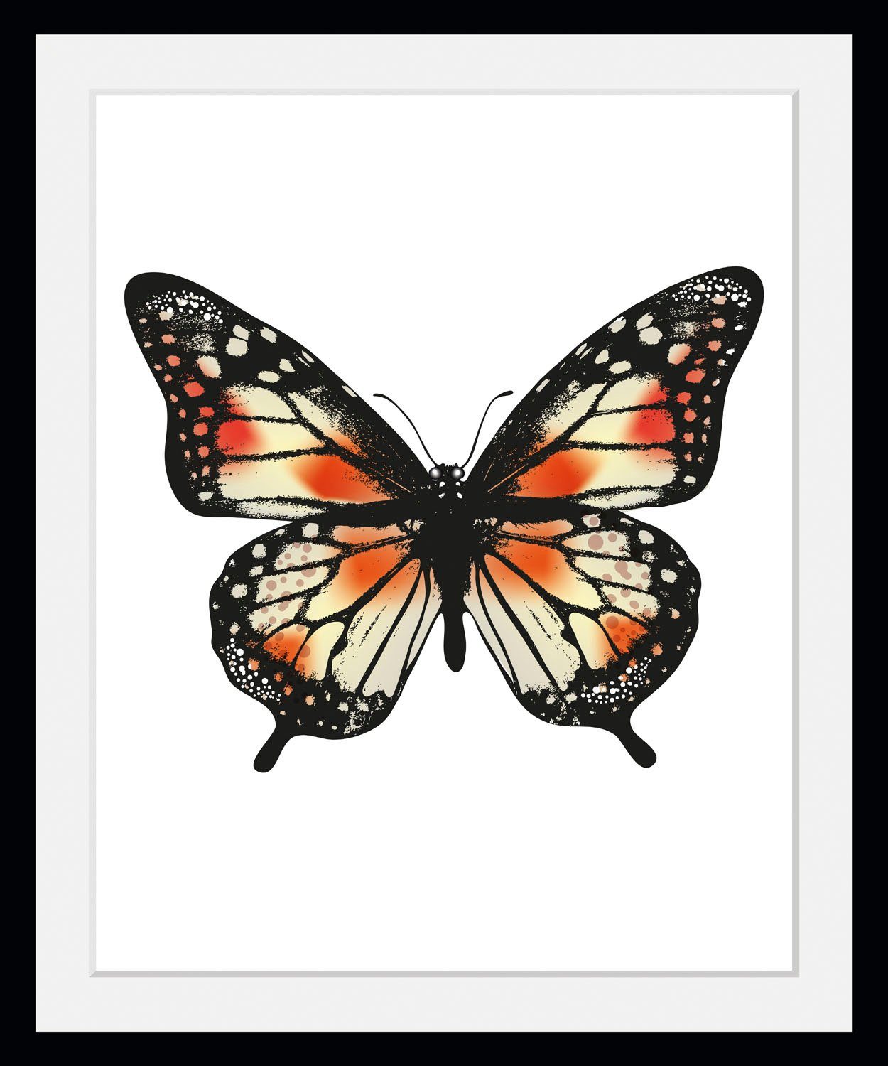 queence Wanddecoratie Anastasia HD premium posterdruk incl. houten lijst (1 stuk)