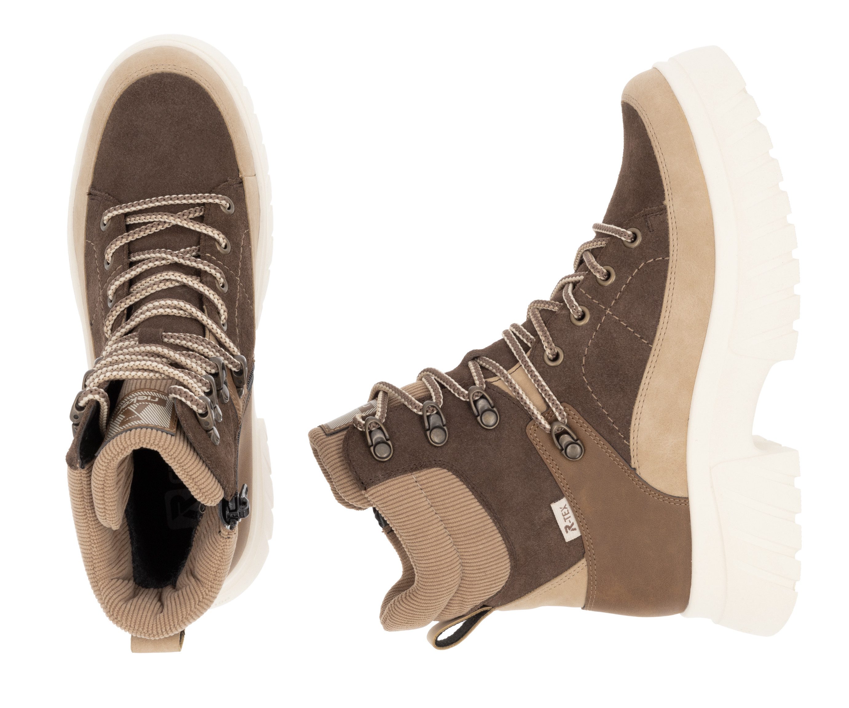 Rieker EVOLUTION Veterschoenen , outdoorboots, winterboots met waterafstotende r-tex-membraan