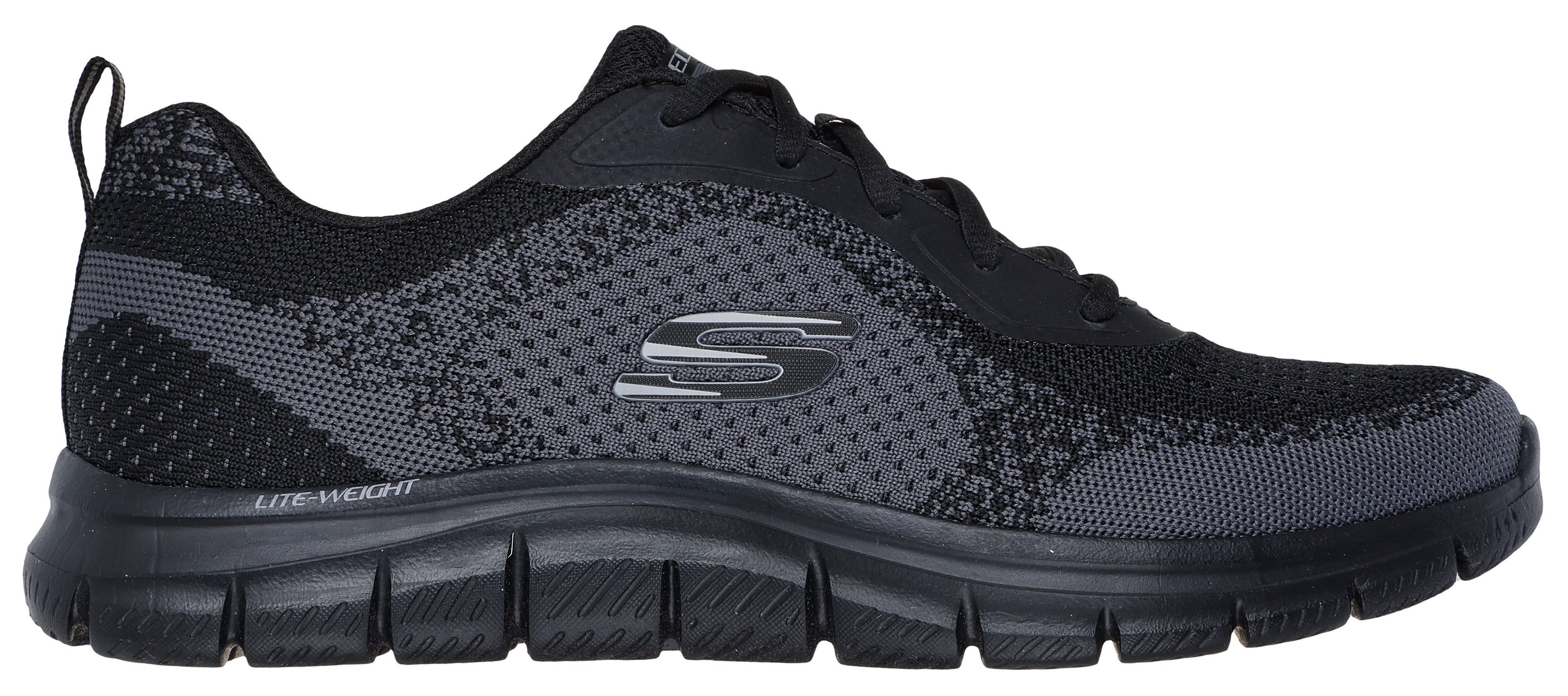 Skechers Sneakers TRACK-GLENDOR Trainingsschoenen, veterschoenen, vrijetijdsschoen met memory foam