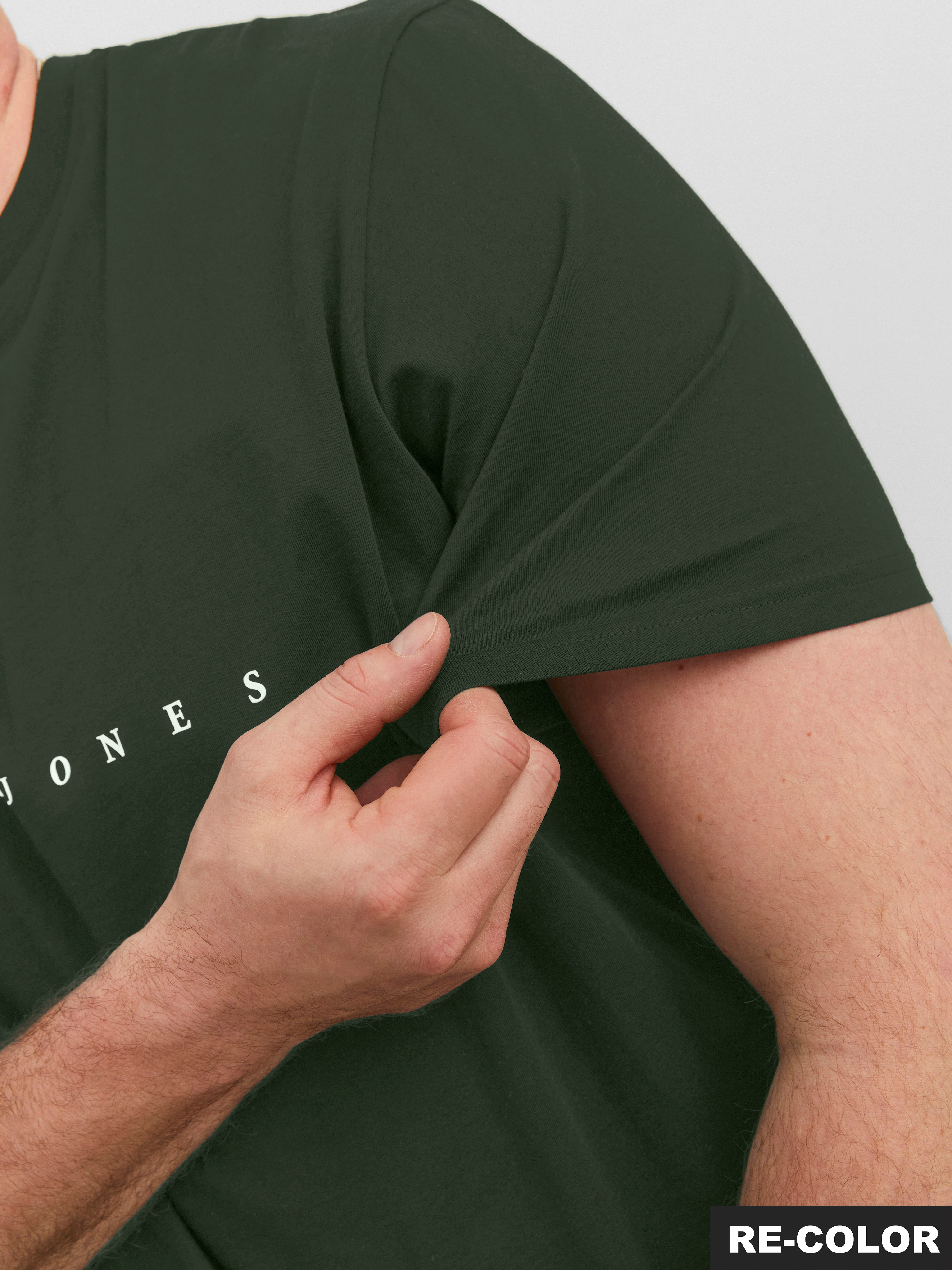 Jack & Jones PlusSize Shirt met ronde hals JJESTAR JJ TEE SS NOOS PLS