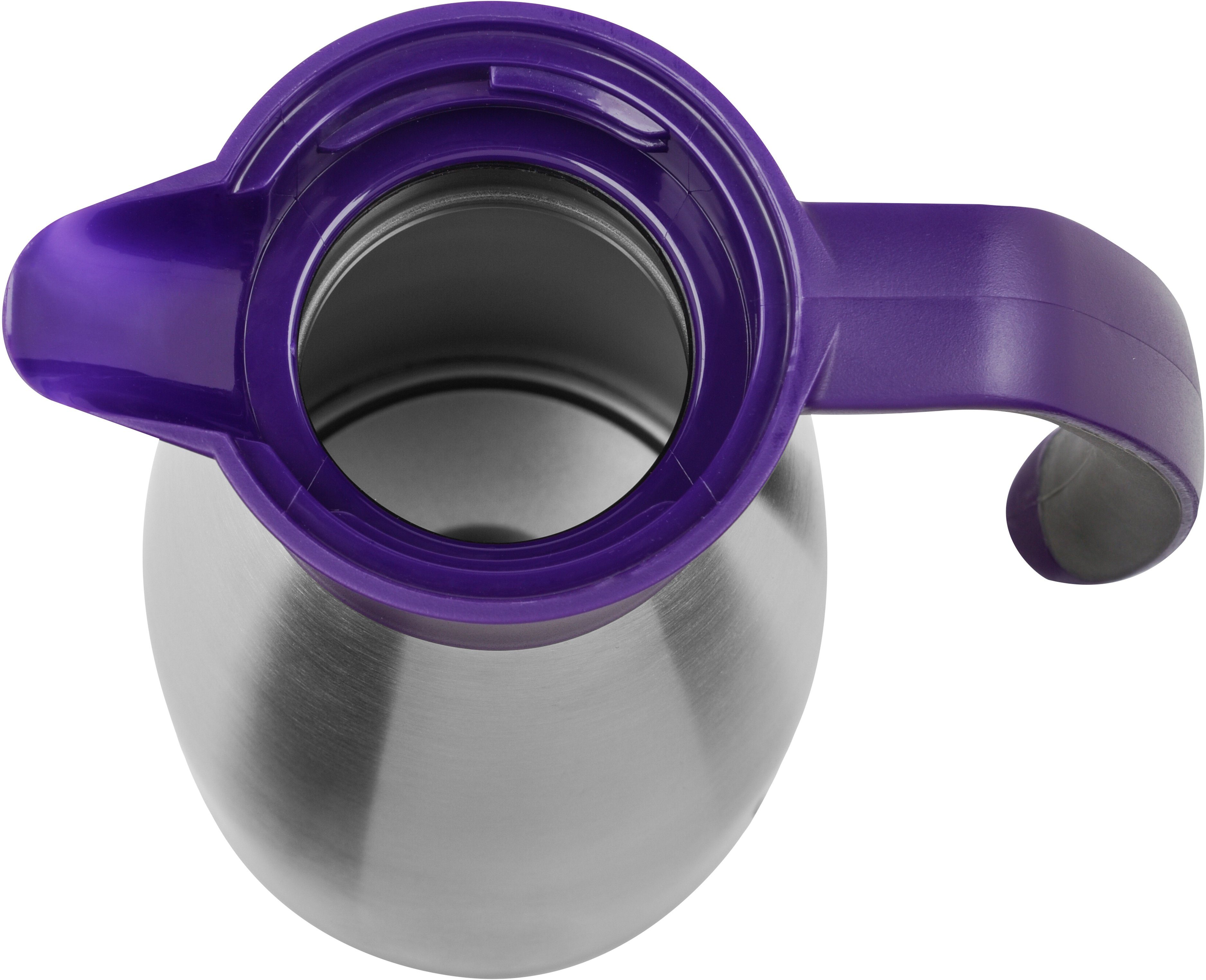 Emsa Thermoskan Soft grip Zacht grip handvat, 100% dicht, lekvrij, ruimtebesparend, roestvrij staal