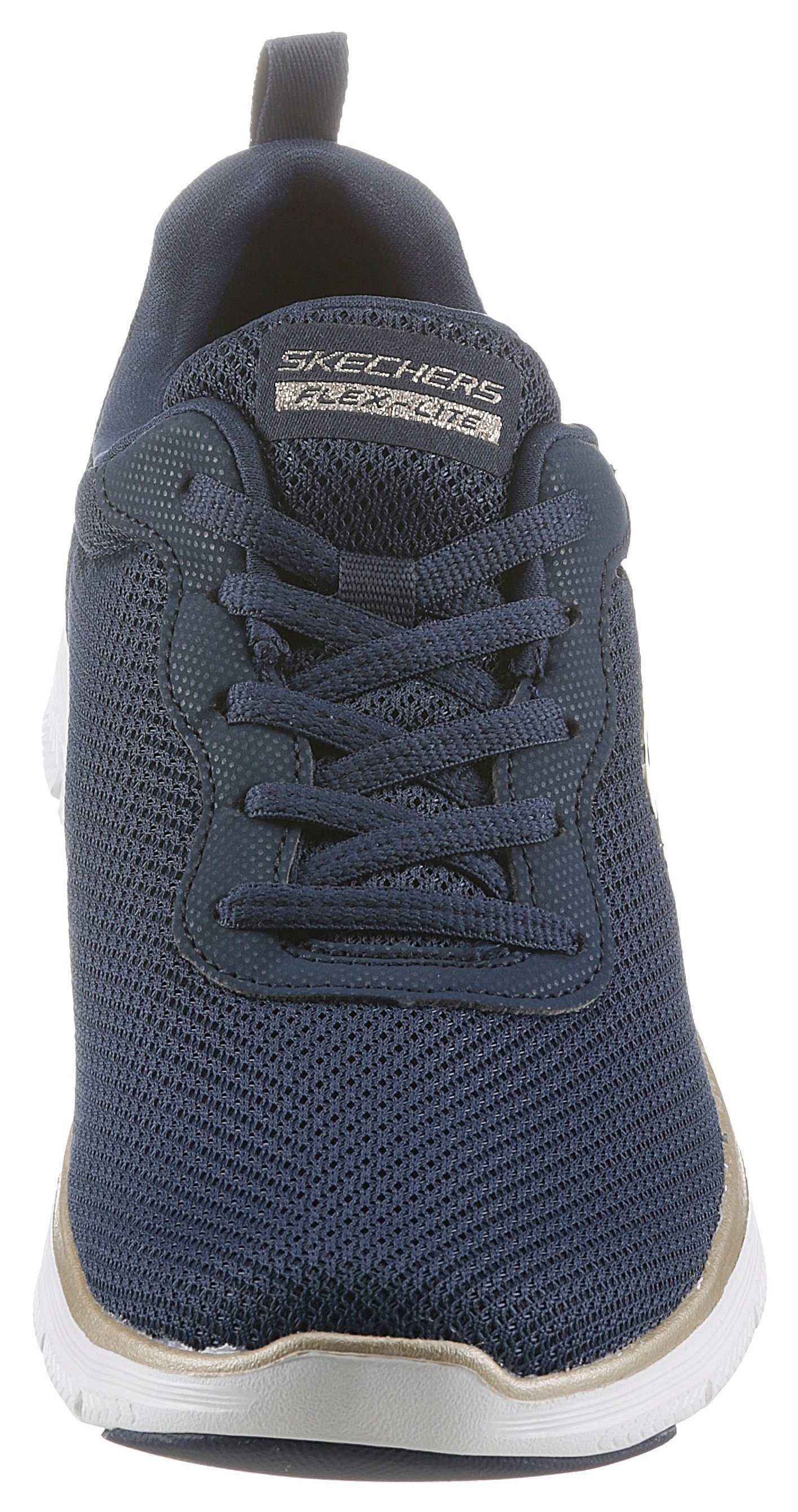 Skechers Sneakers FLEX APPEAL 4.0 BRILLINAT VIEW Vrijetijdsschoen, lage schoen, veterschoen met Air Cooled Memory Foam