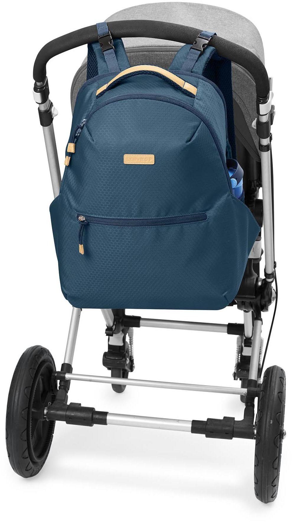 Skip Hop Luierrugzak Go Envi, blauw/grijs van gerecycled materiaal