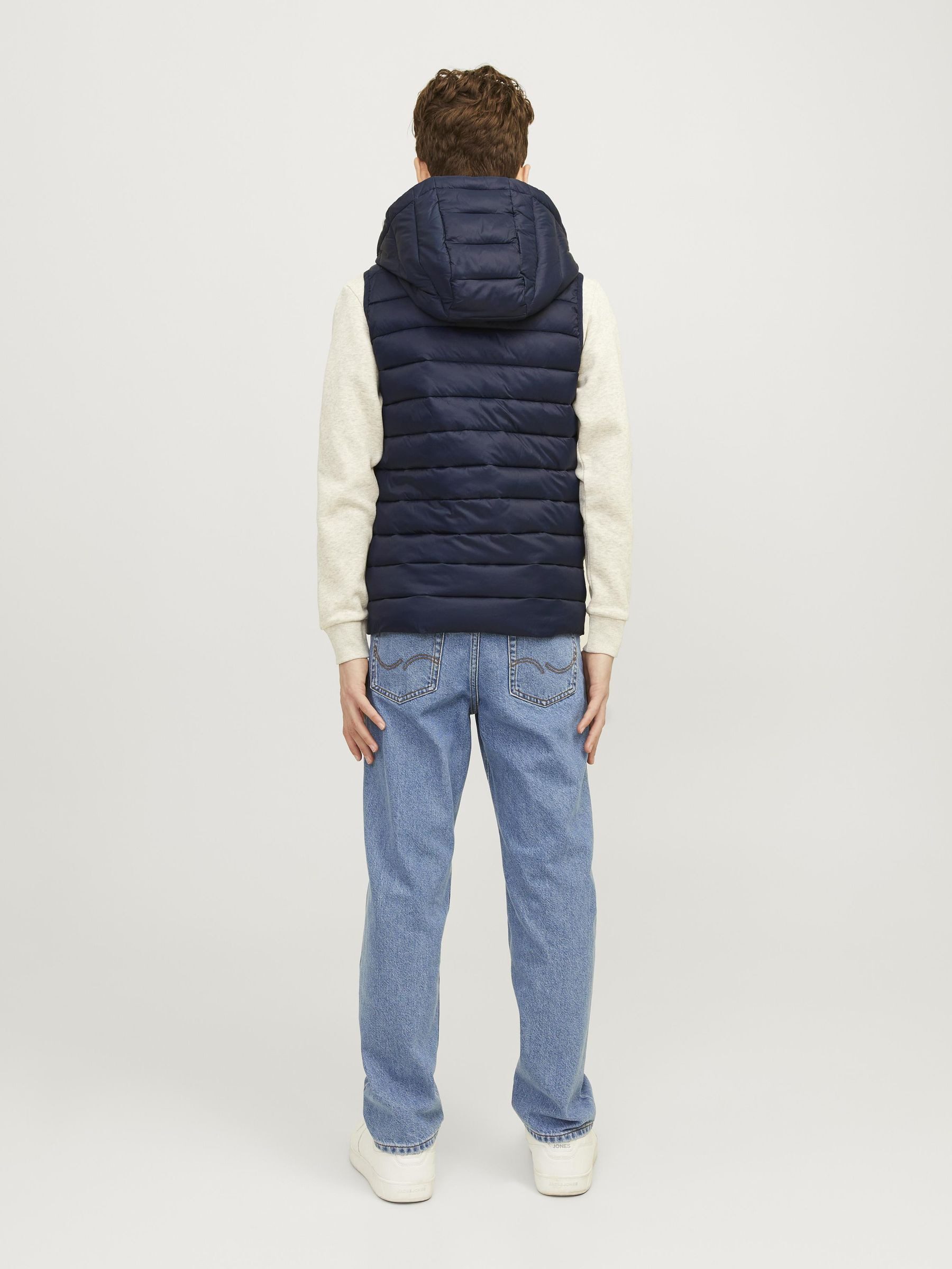 Jack & Jones Junior Bodywarmer JJESPRINT PUFFER BW HOOD NOOS JNR