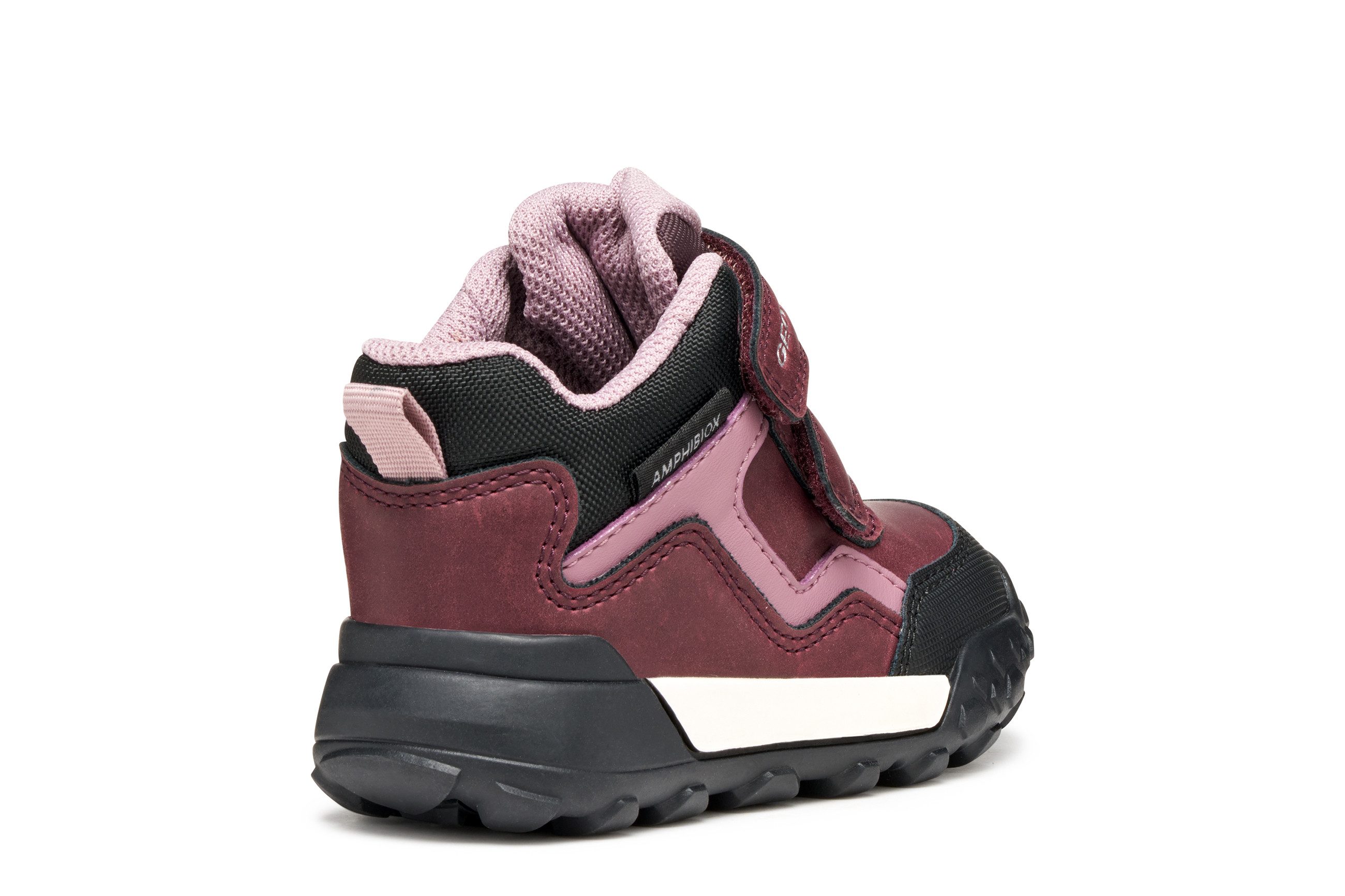 Geox Winterlaarzen B TREKKYUP GIRL B AB Klittenbandlaars met warme voering, maatsjabloon om te downloaden