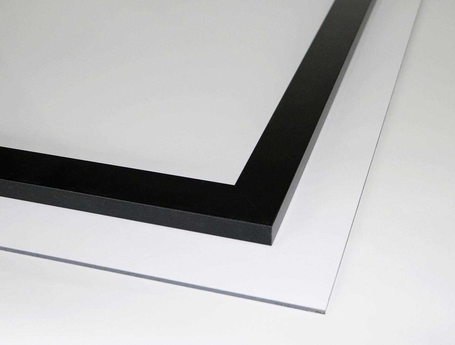 Leonique Artprint op acrylglas Gezicht met de hand ingewerkte bladgoud applicaties