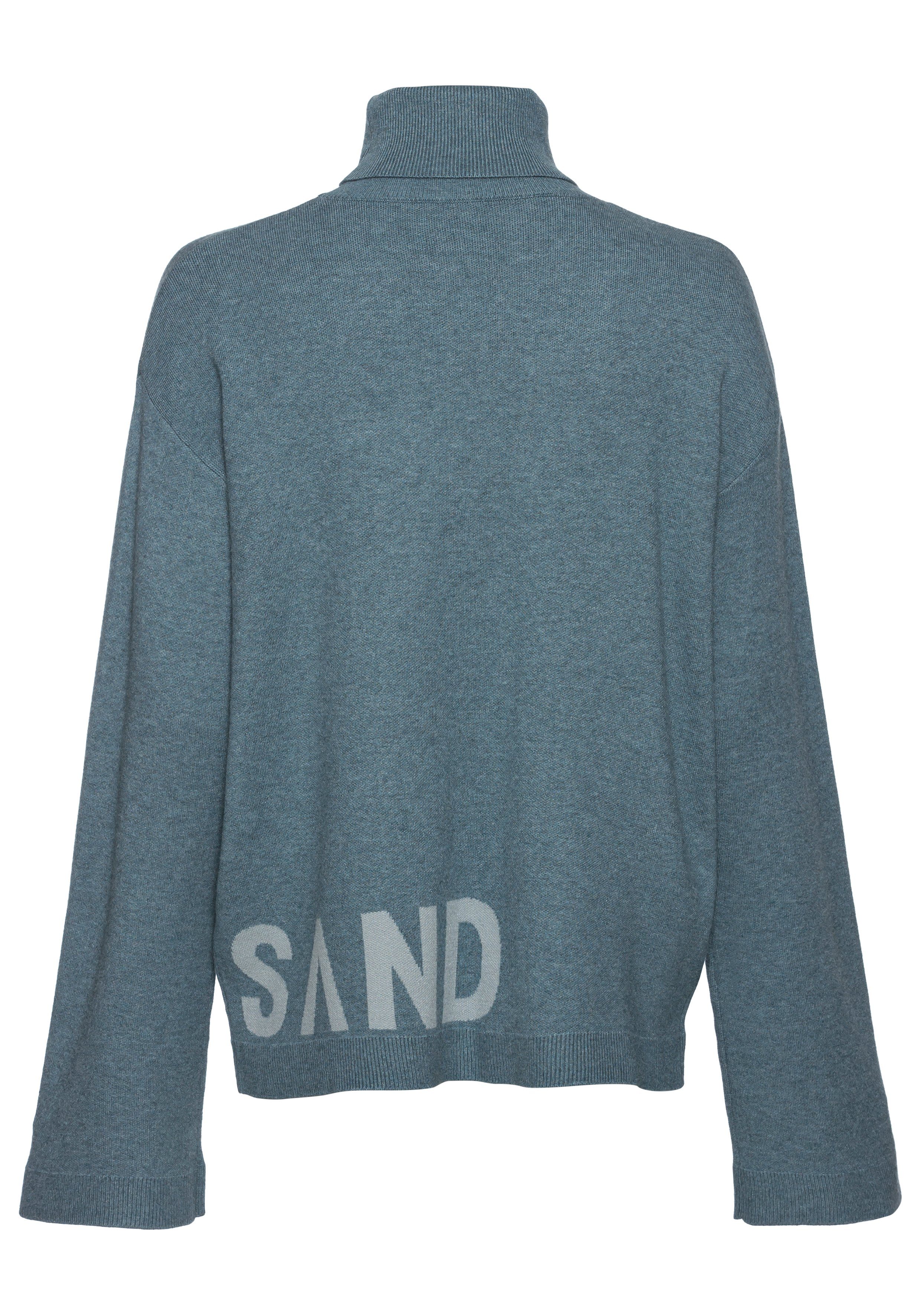 Elbsand Sweater Coltrui van hoogwaardige brei, loungewear