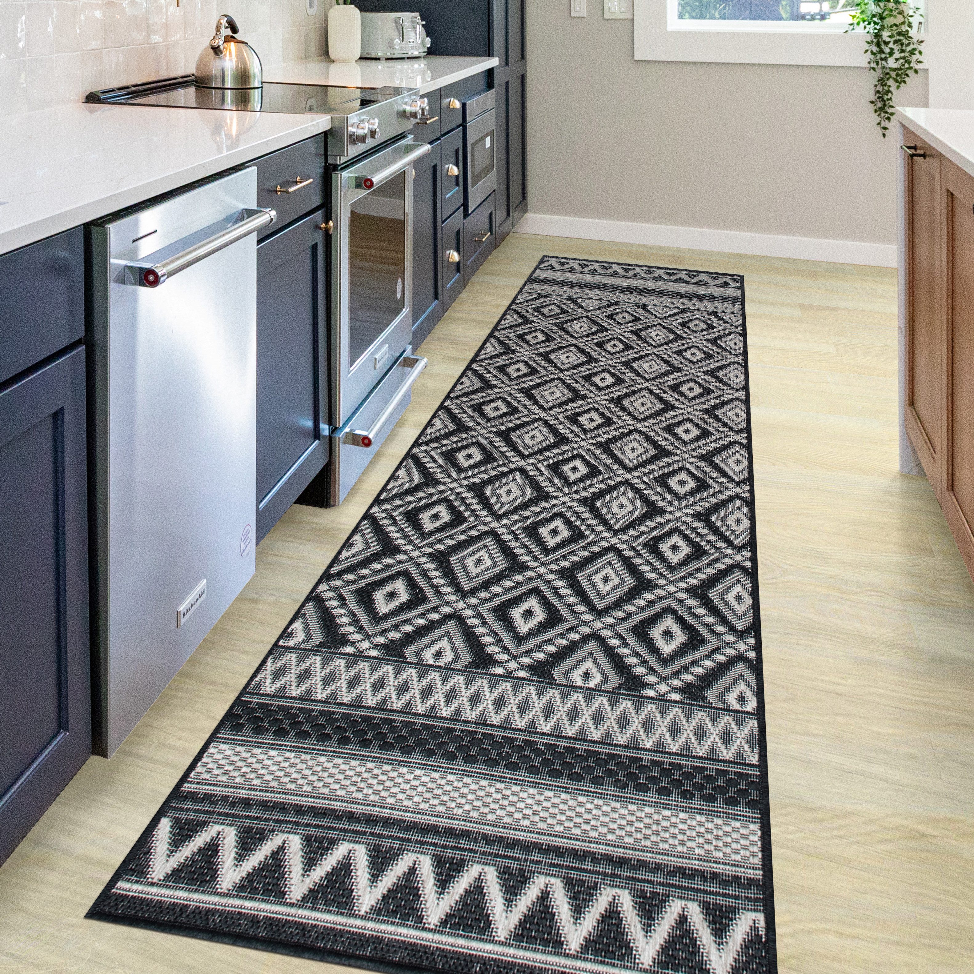 my home Vloerkleed Toronto is ook als loper verkrijgbaar Geschikt voor binnen en buiten, sisal-look, weerbestendig & uv-bestendig, boho moderne