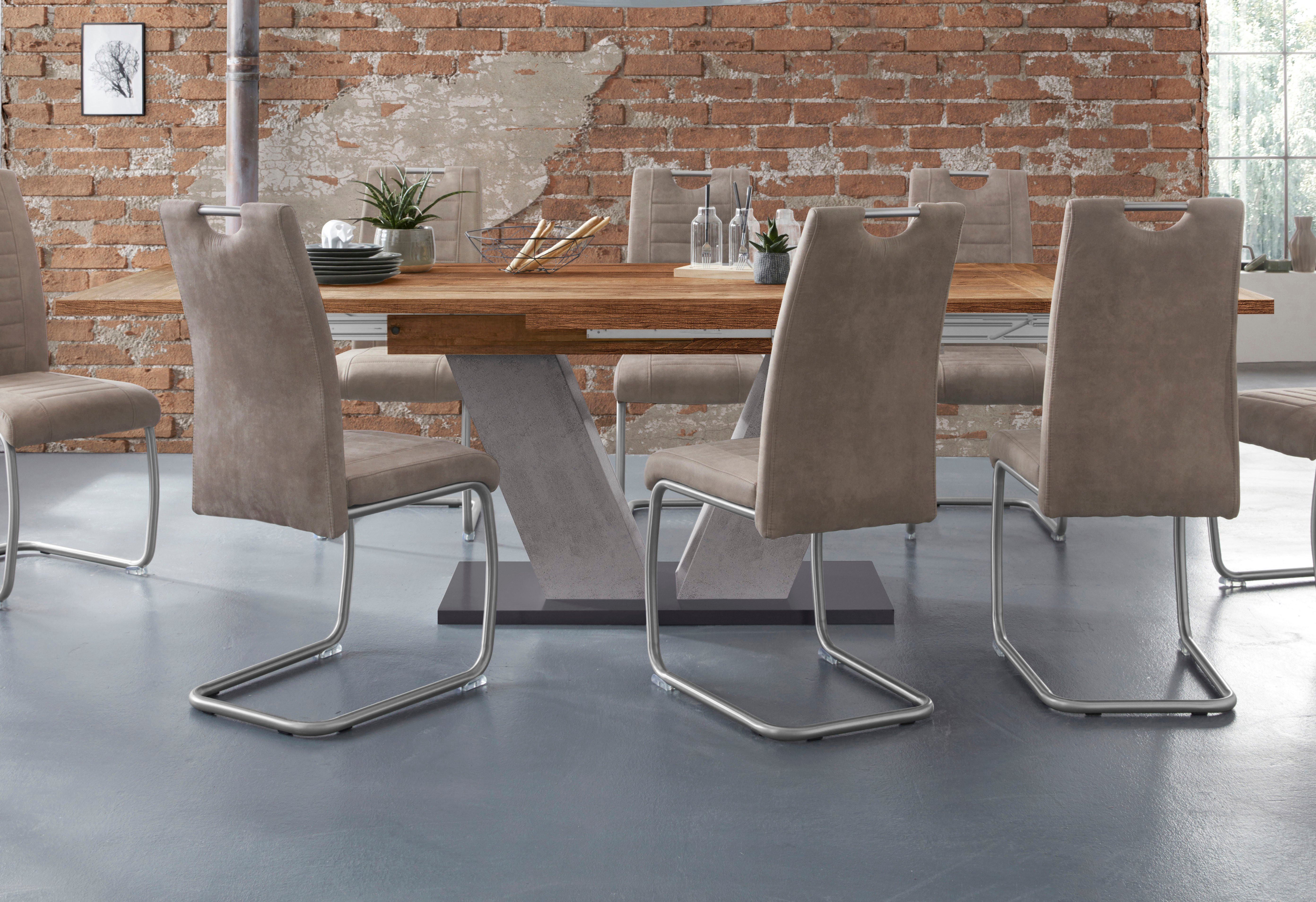 Mäusbacher Eettafel Comfort tafel TOPSELLER! Mäusbacher eettafel met V-frame en bodemplaat