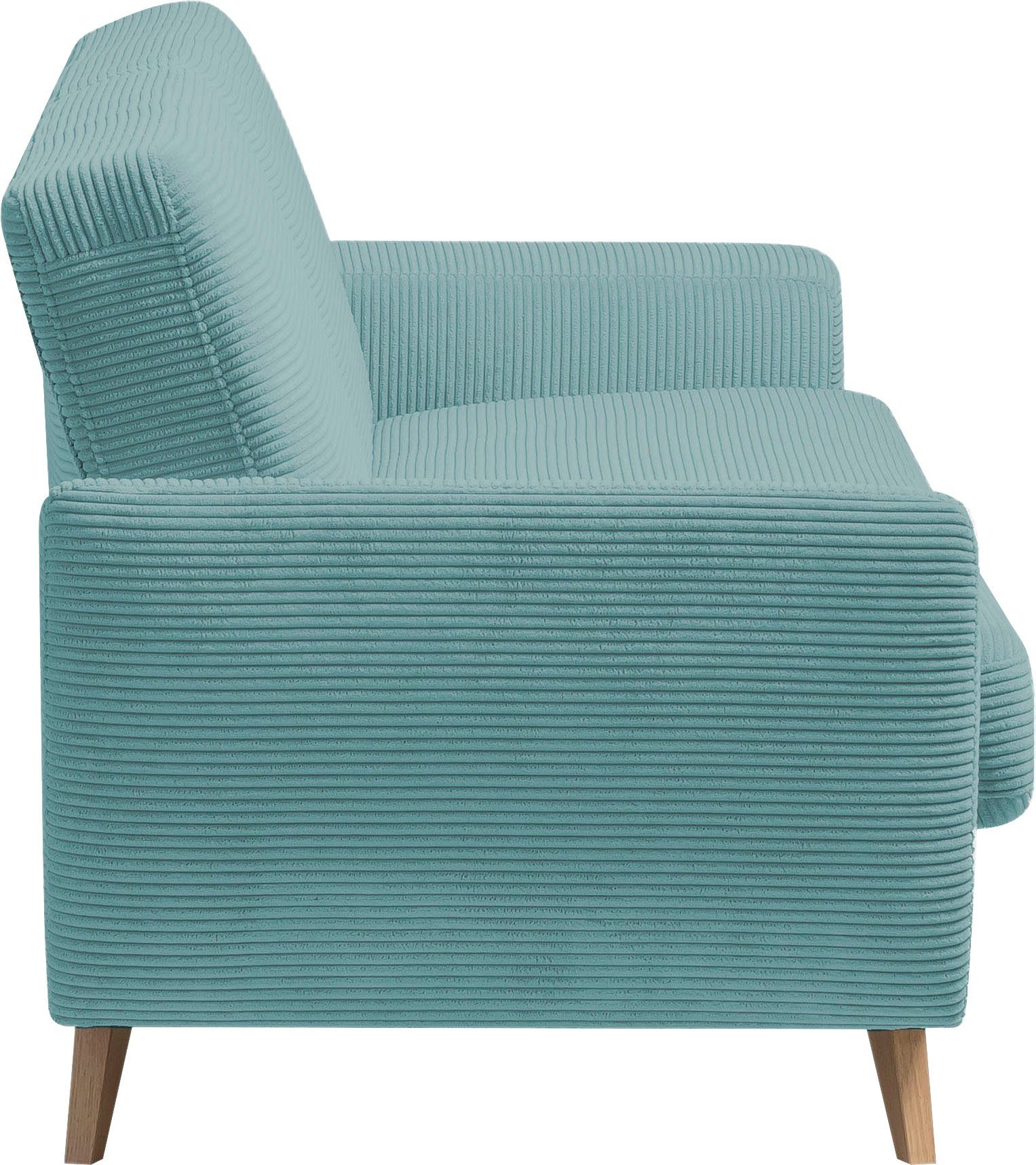 exxpo - sofa fashion 3-zitsbank Samso, elegant en comfortabel, actuele cord bekleding, kantelbank