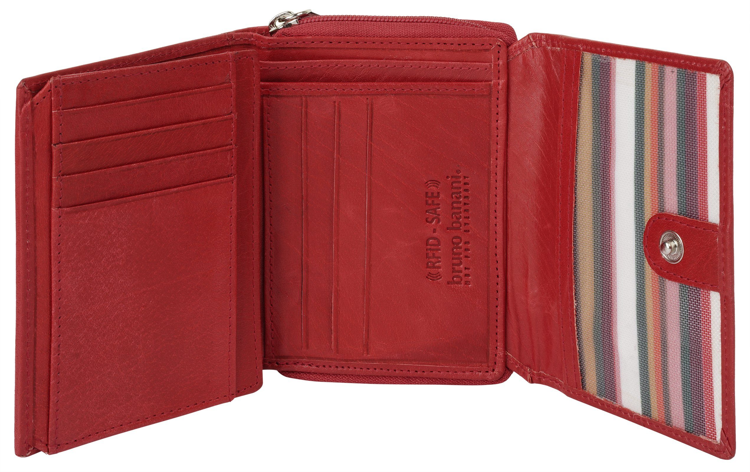 Bruno Banani Portemonnee Mandala echt leder
