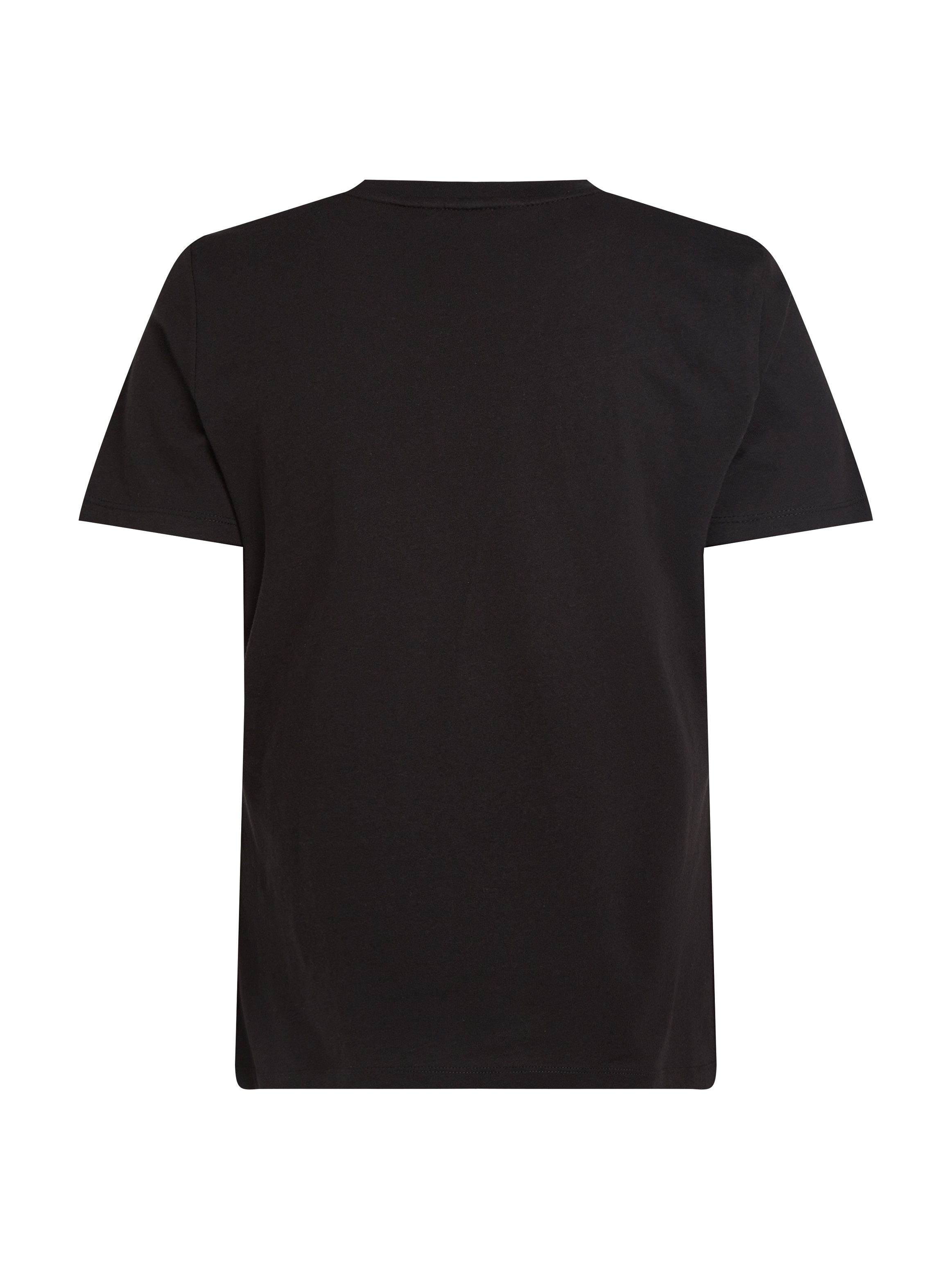 Tommy Hilfiger T-shirt REG CORP LOGO C-NK SS met een logo-opschrift
