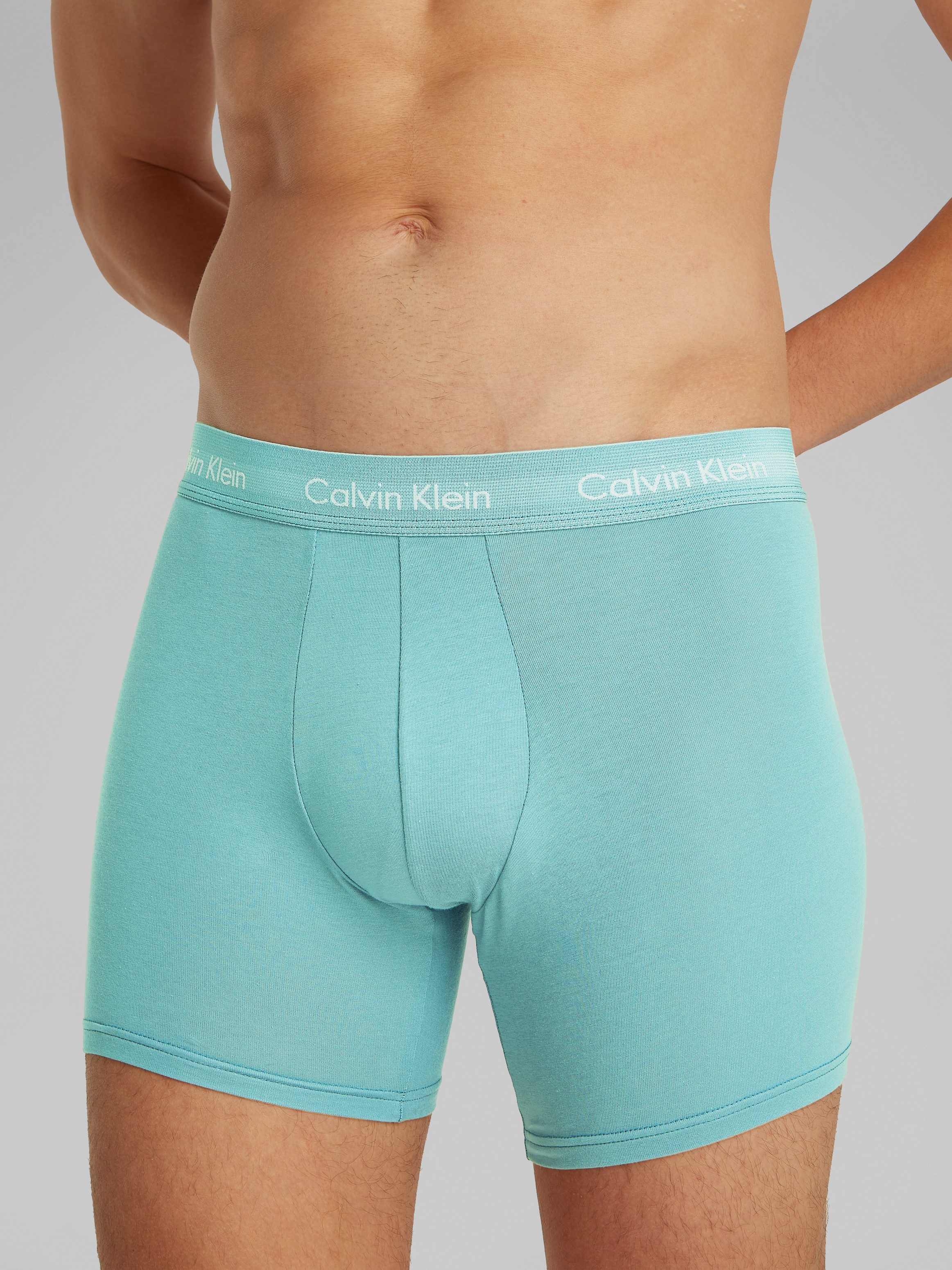 Calvin Klein Boxershort CK lange boxer met langere pijpen (set, 3 stuks)