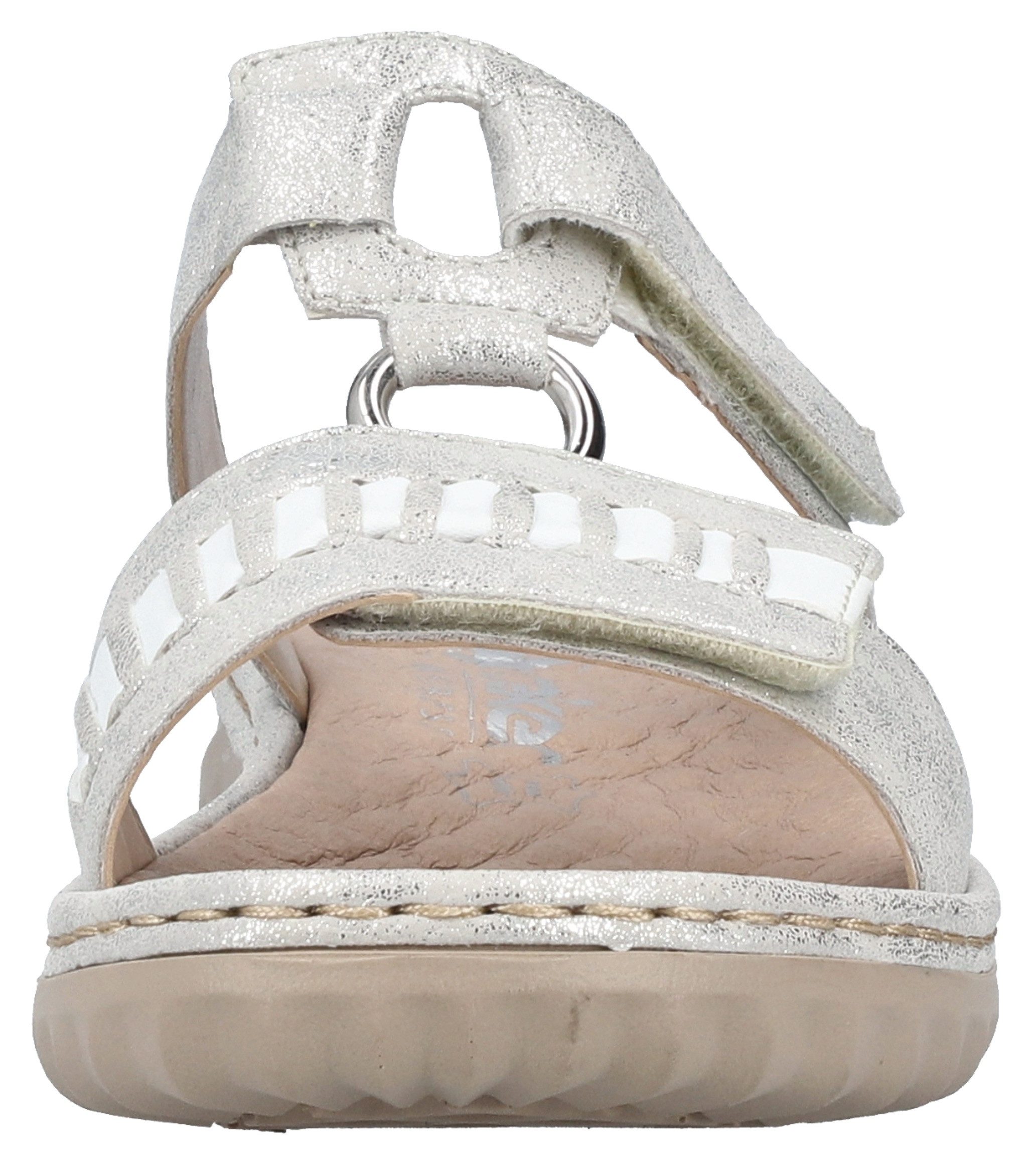 Rieker Slippers , zomerschoen, strandschoen met verstelbare klittenbandsluitingen