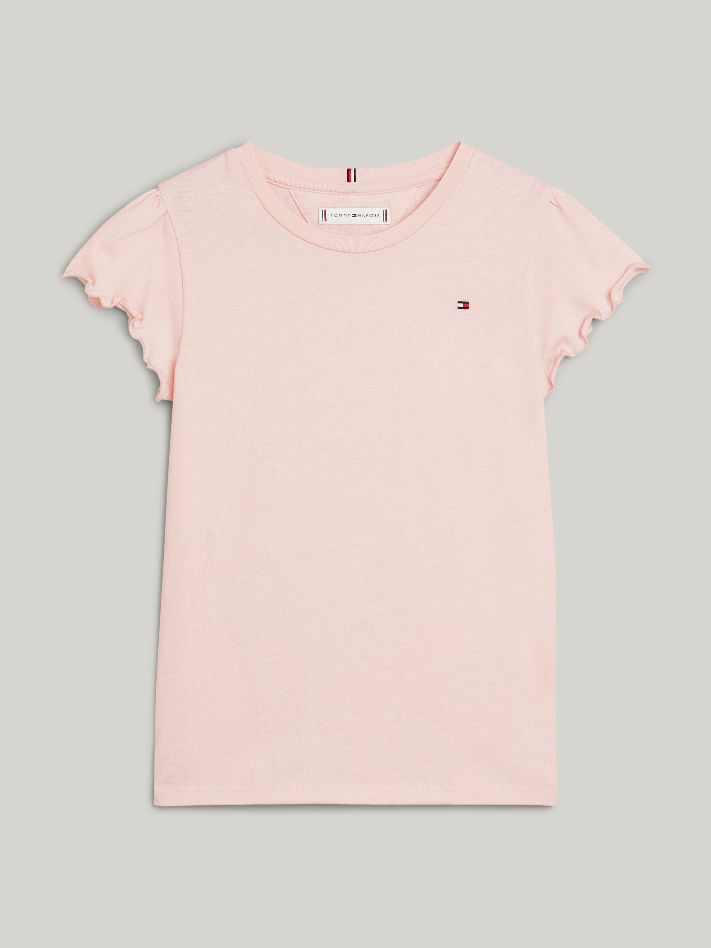 Tommy Hilfiger T-shirt ESSENTIAL RUFFLE SLEEVE TOP S S