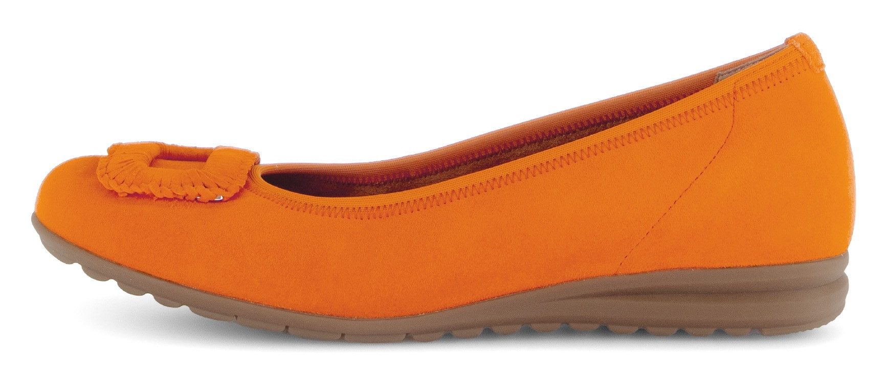 Gabor Ballerina's Florence , comfort schoen, zakelijke schoen, elastische afwerking, comfortbreedte g (= breed)