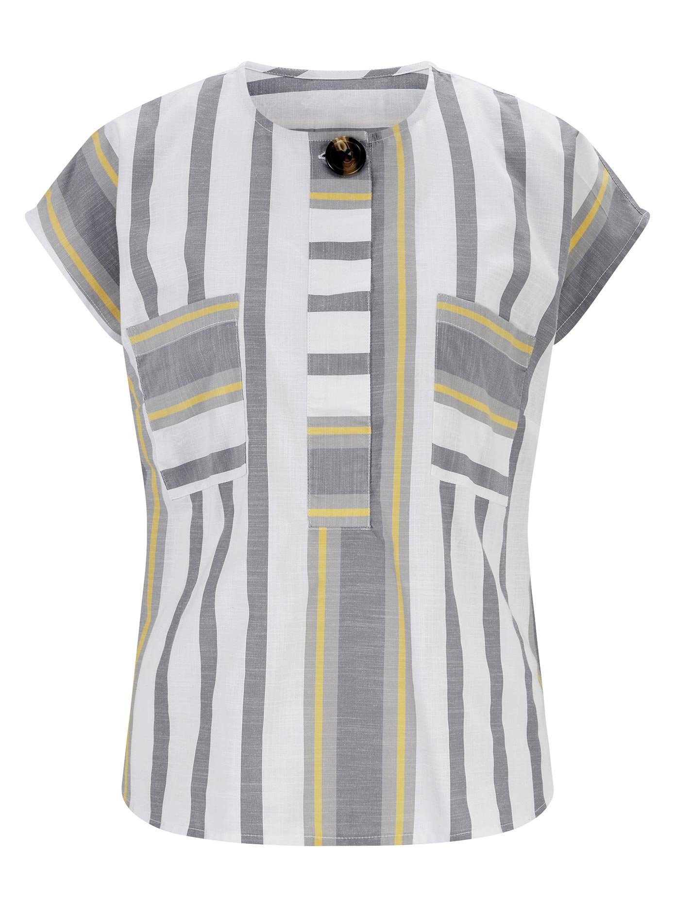 Creation L Blouse met korte mouwen