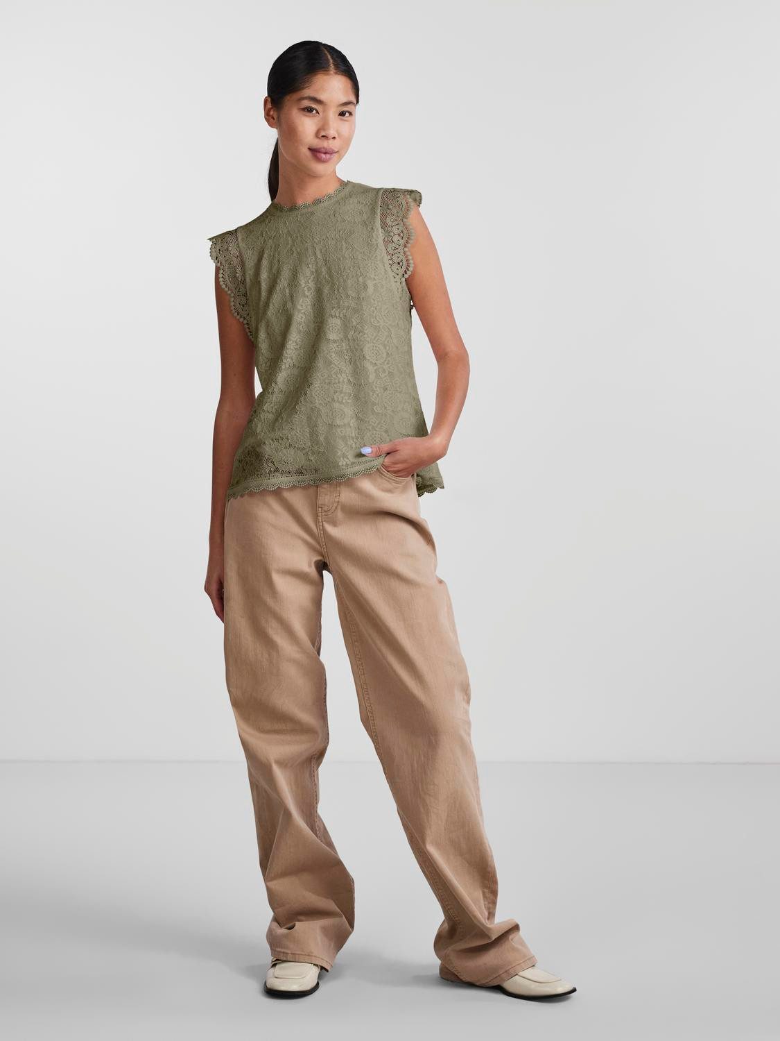 pieces Kanten top PCOLLINE