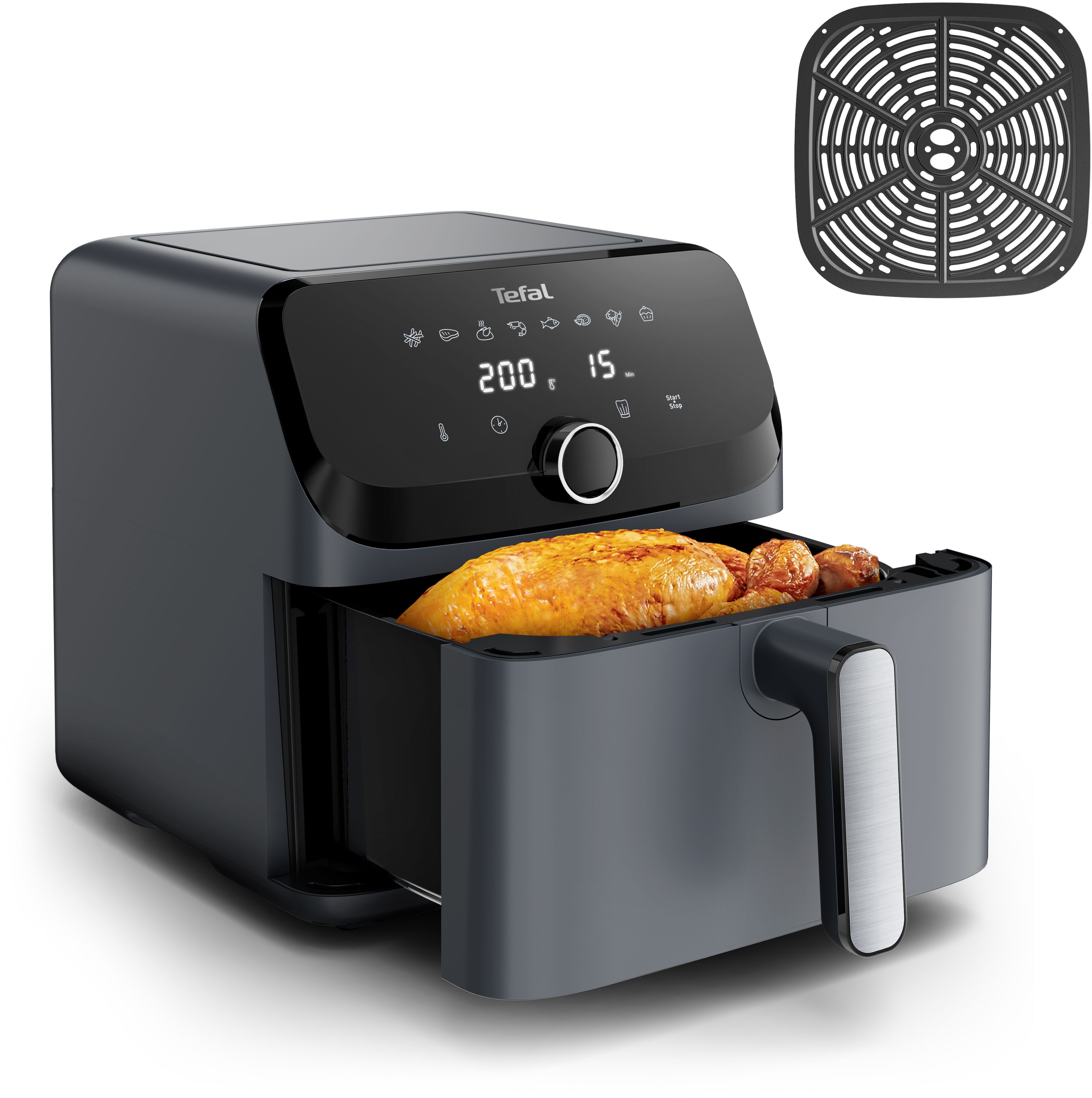 Tefal Airfryer Tefal EY855B Easy Fry Mega heteluchtfriteuse
