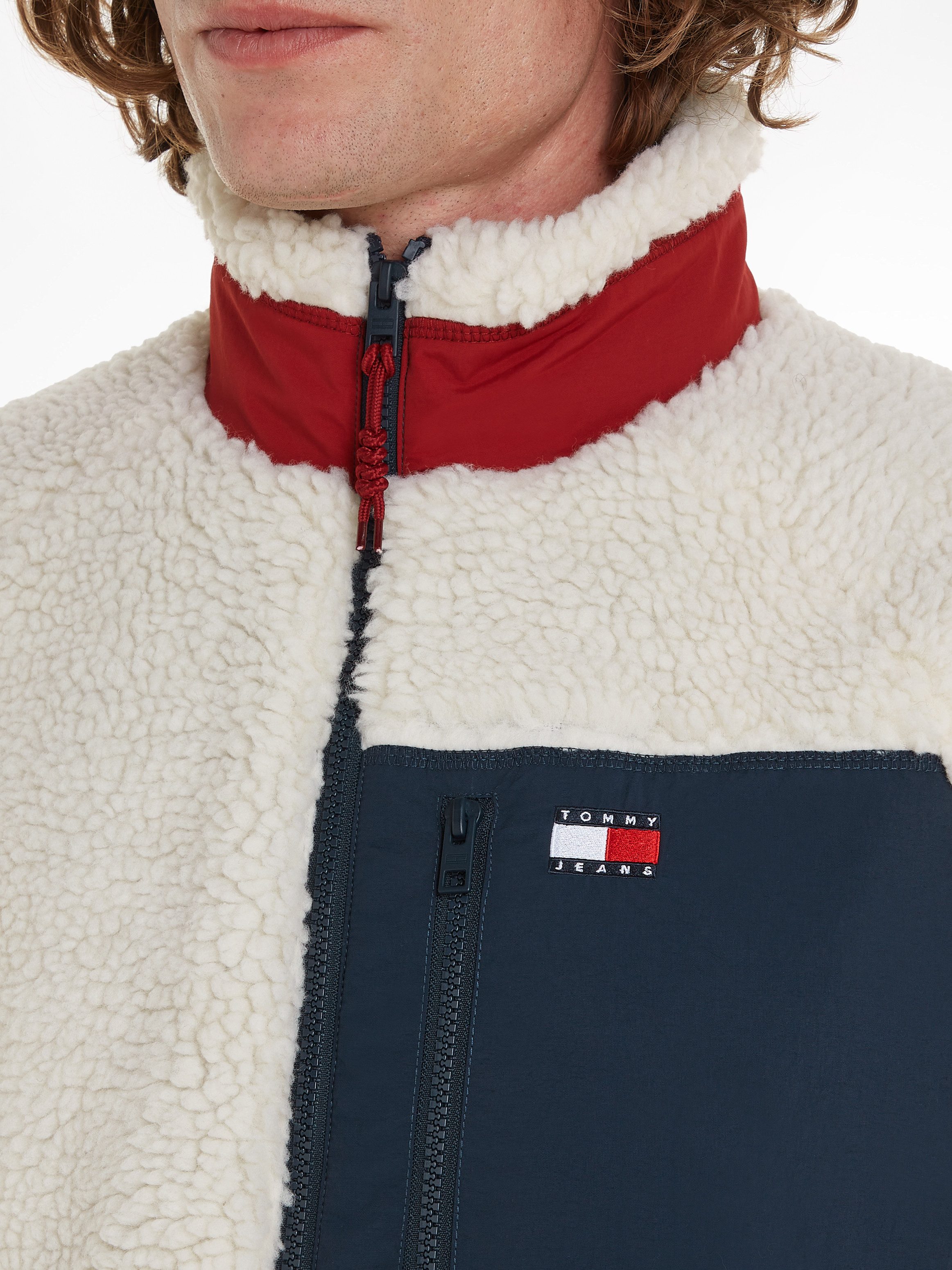TOMMY JEANS Outdoorjack TJM OUTDOOR TEDDY JACKET EXT
