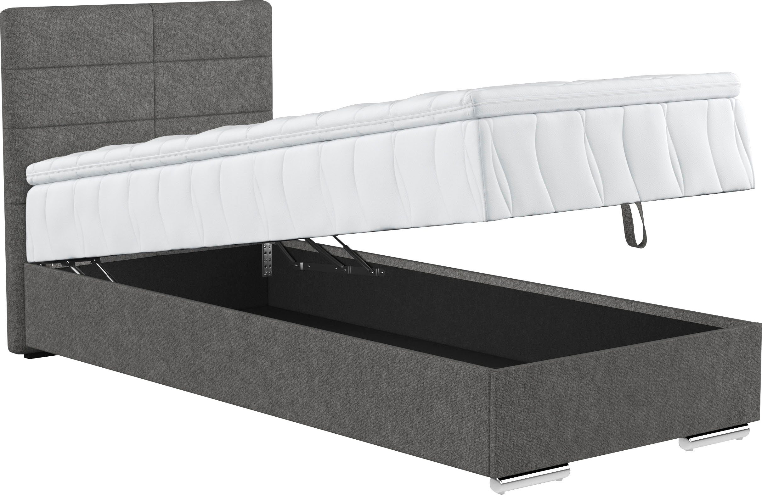 COTTA Boxspring Tom met bedkist, topmatras en sierkussen