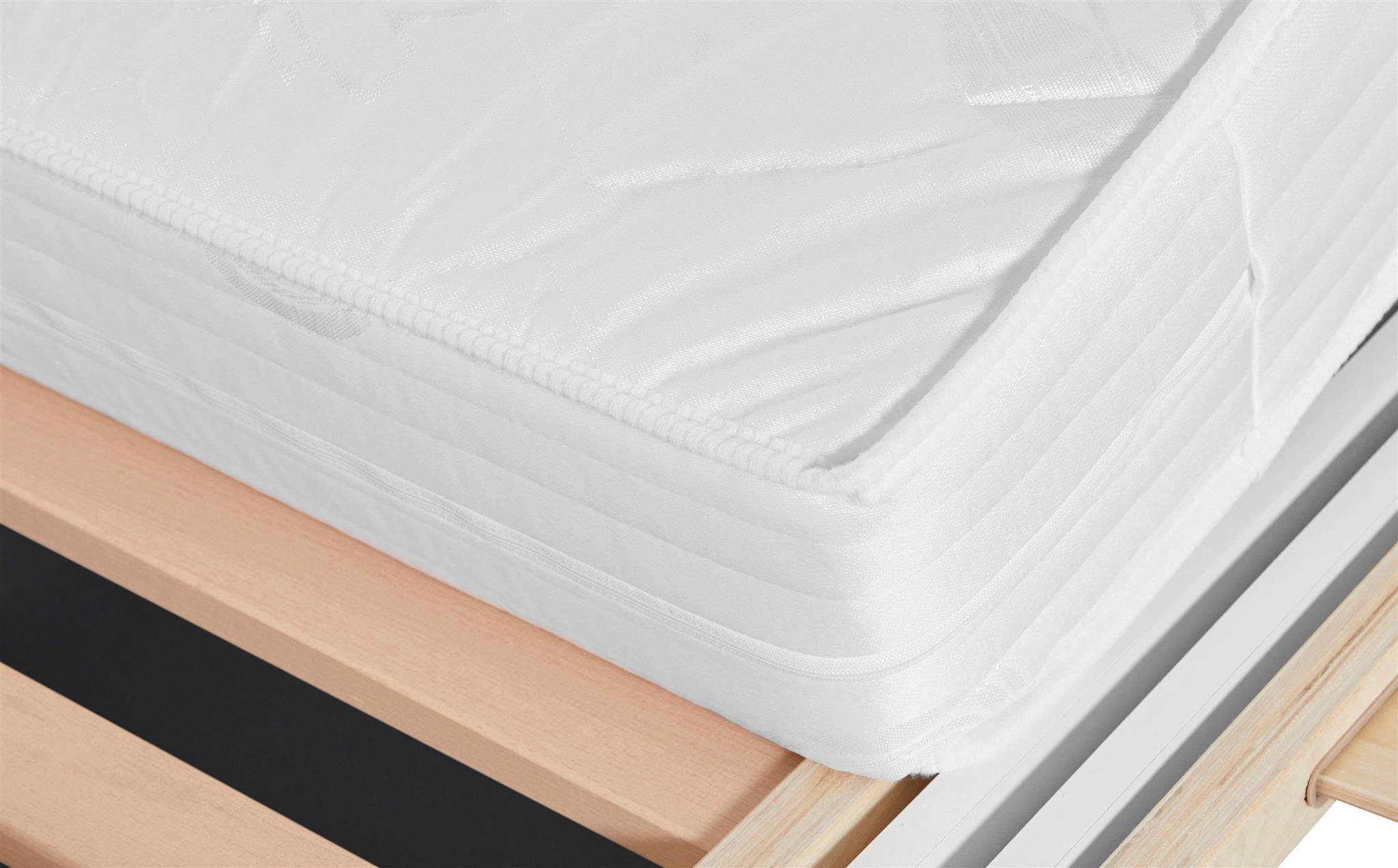 LeGer Home by Lena Gercke Gestoffeerd bed Isaline naar keuze zonder matras of met 3 matrassoorten, hoofdbordhoogte 107 cm