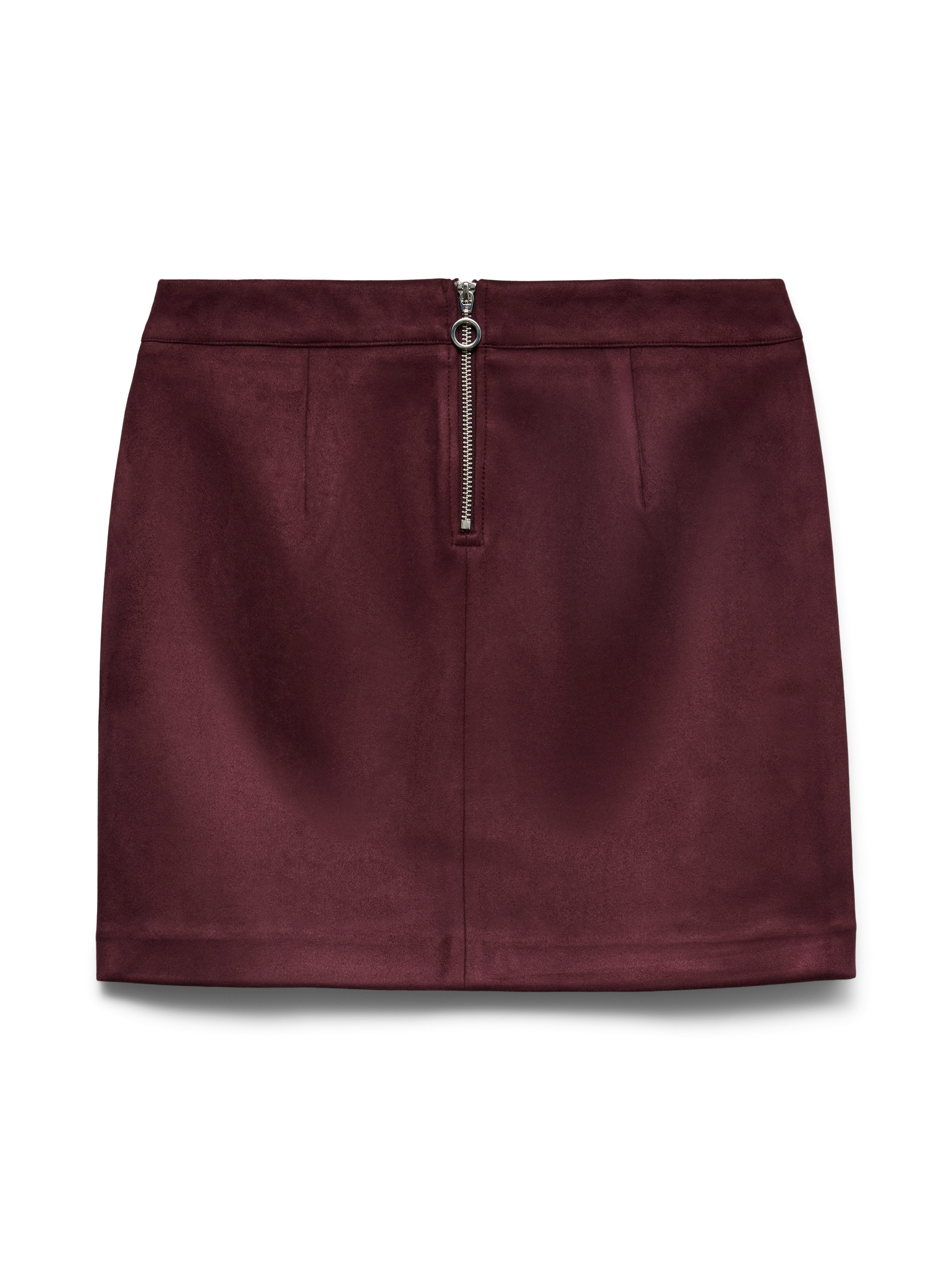 Vero Moda Imitatieleren rok VMDONNADINA FAUXSUEDE SHORT SKIRT