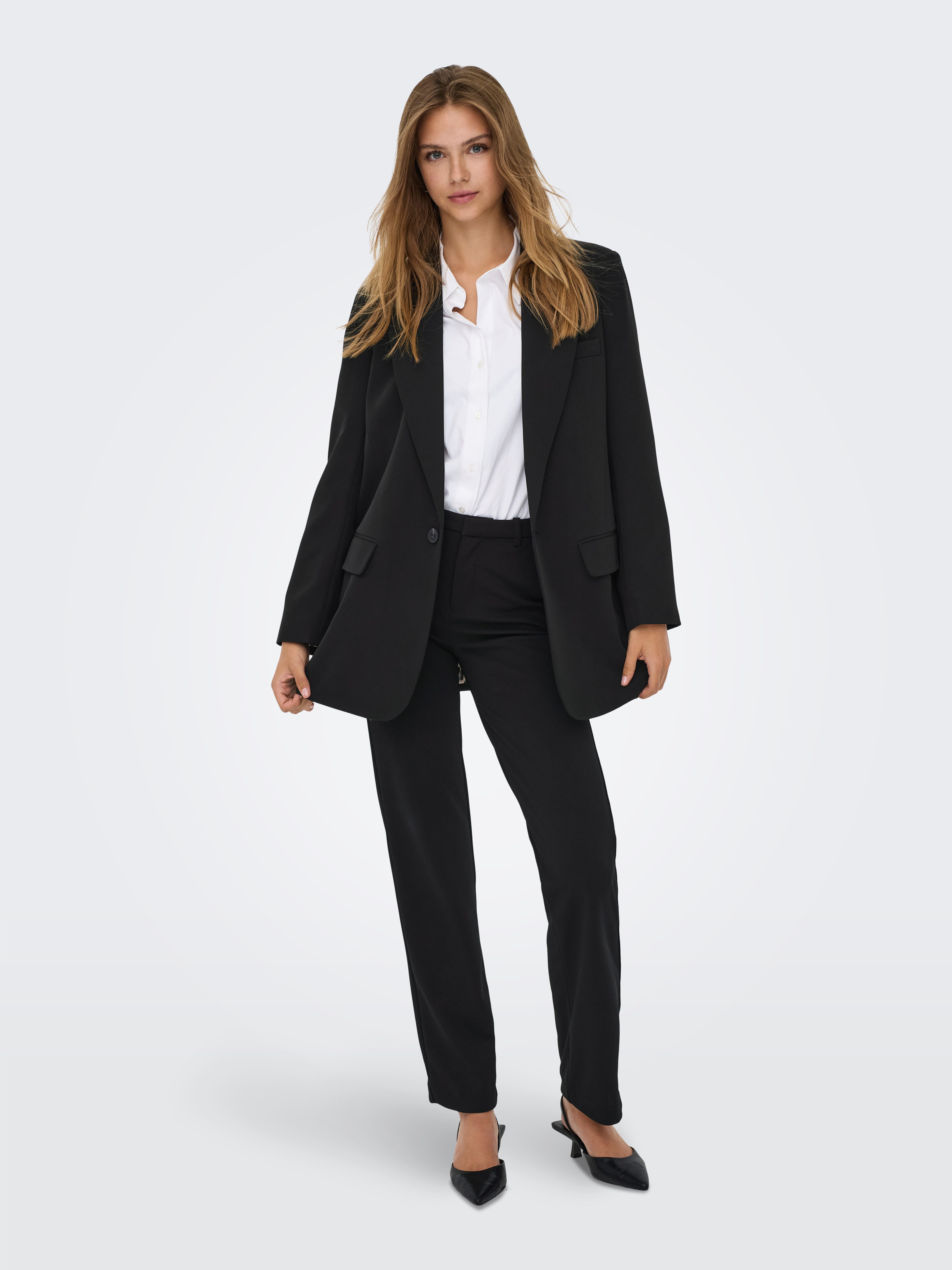 Only Lange blazer ONLLANA-BERRY L/S REG BLAZER TLR CS