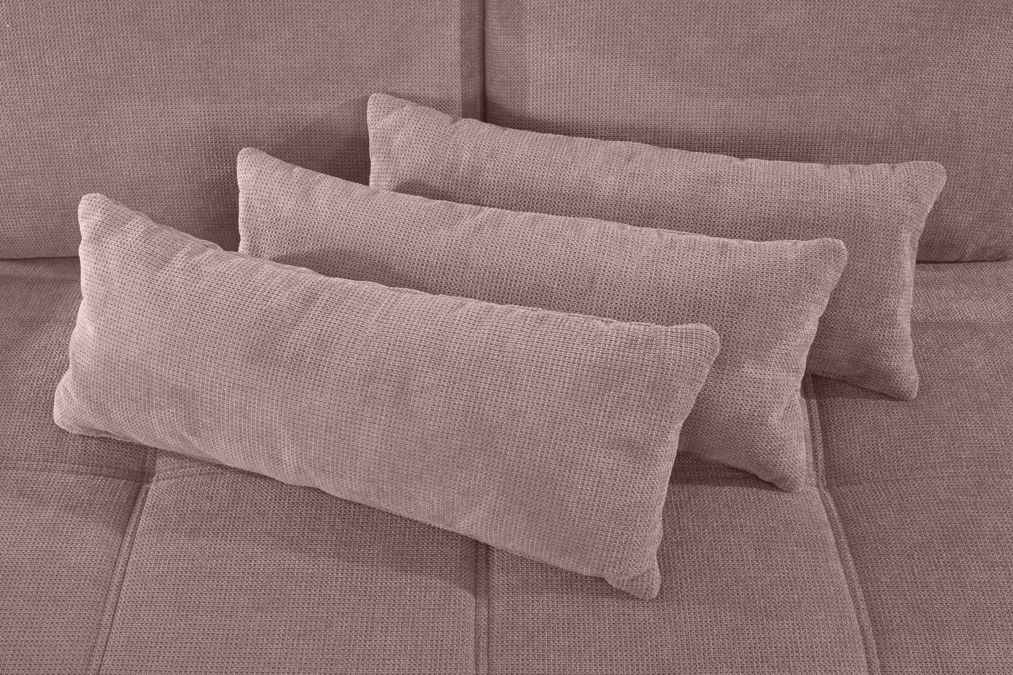 Places of Style Hoekbank Costello L-vorm, met zitdiepteverstelling, armleuningverstelling en