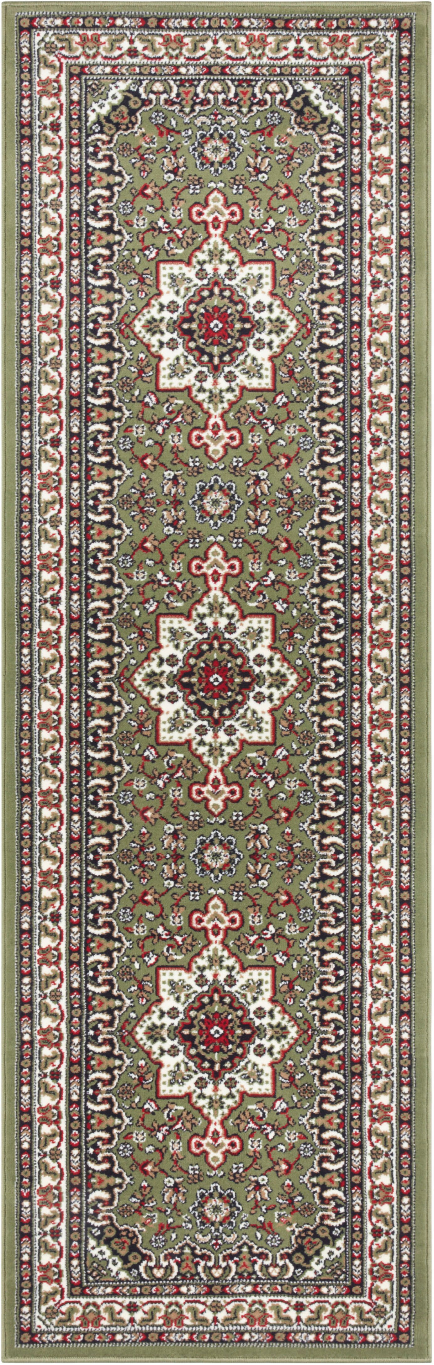NOURISTAN Vloerkleed Parun Täbriz Kortpolig, orient, loper, vintage, eetkamer, woonkamer, gang