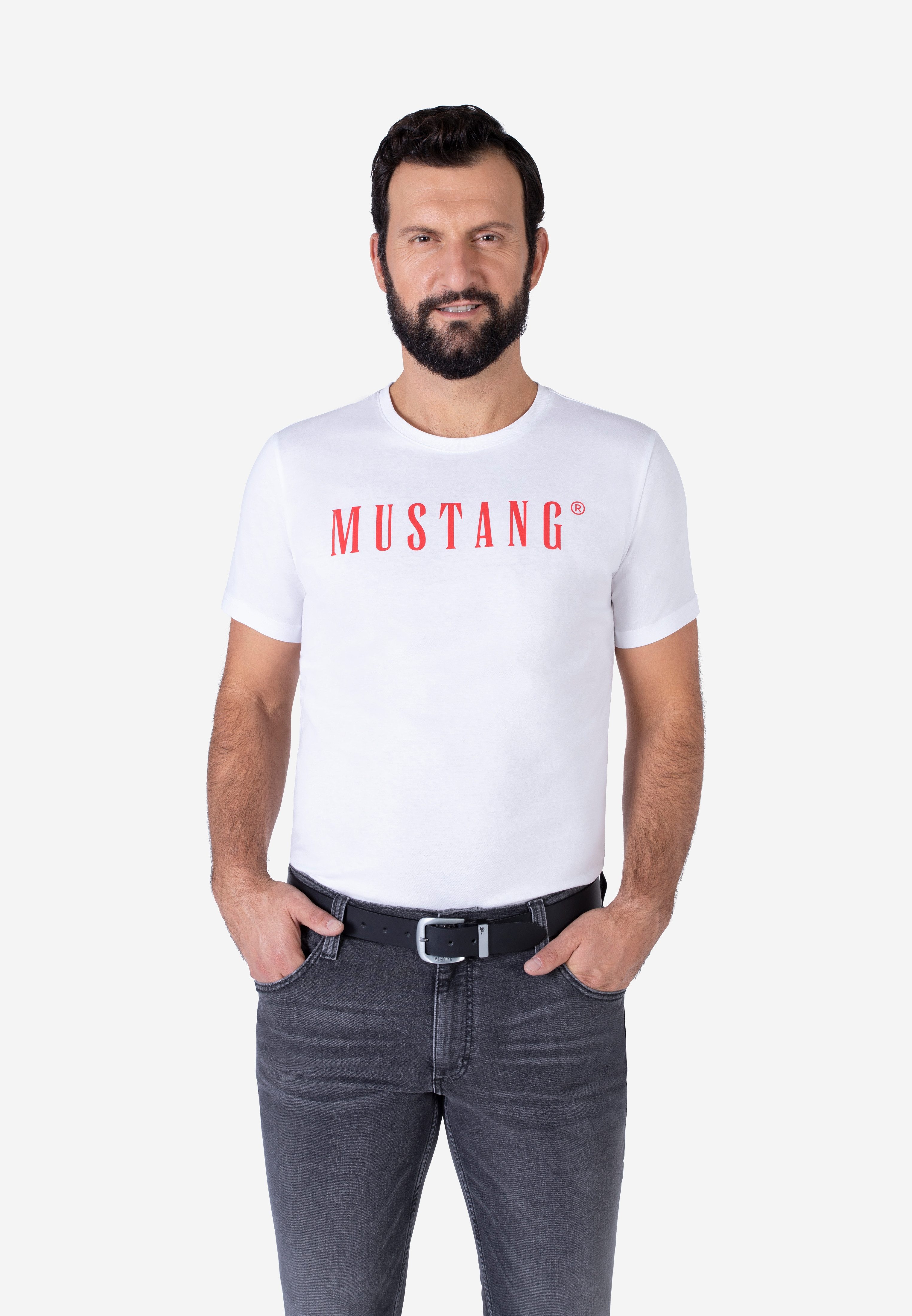 MUSTANG Leren riem