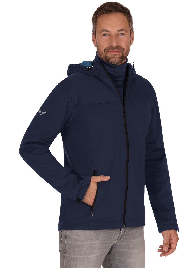 NU 21% KORTING: TRIGEMA Softshell jas met capuchon Softshell jas met capuchon