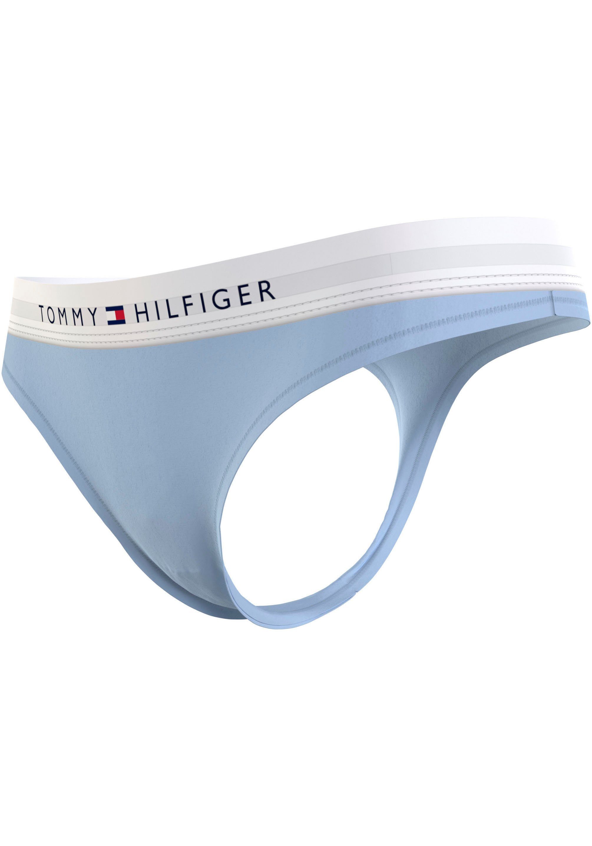 Tommy Hilfiger Underwear T-string THONG (EXT SIZES) met tommy hilfiger logoband