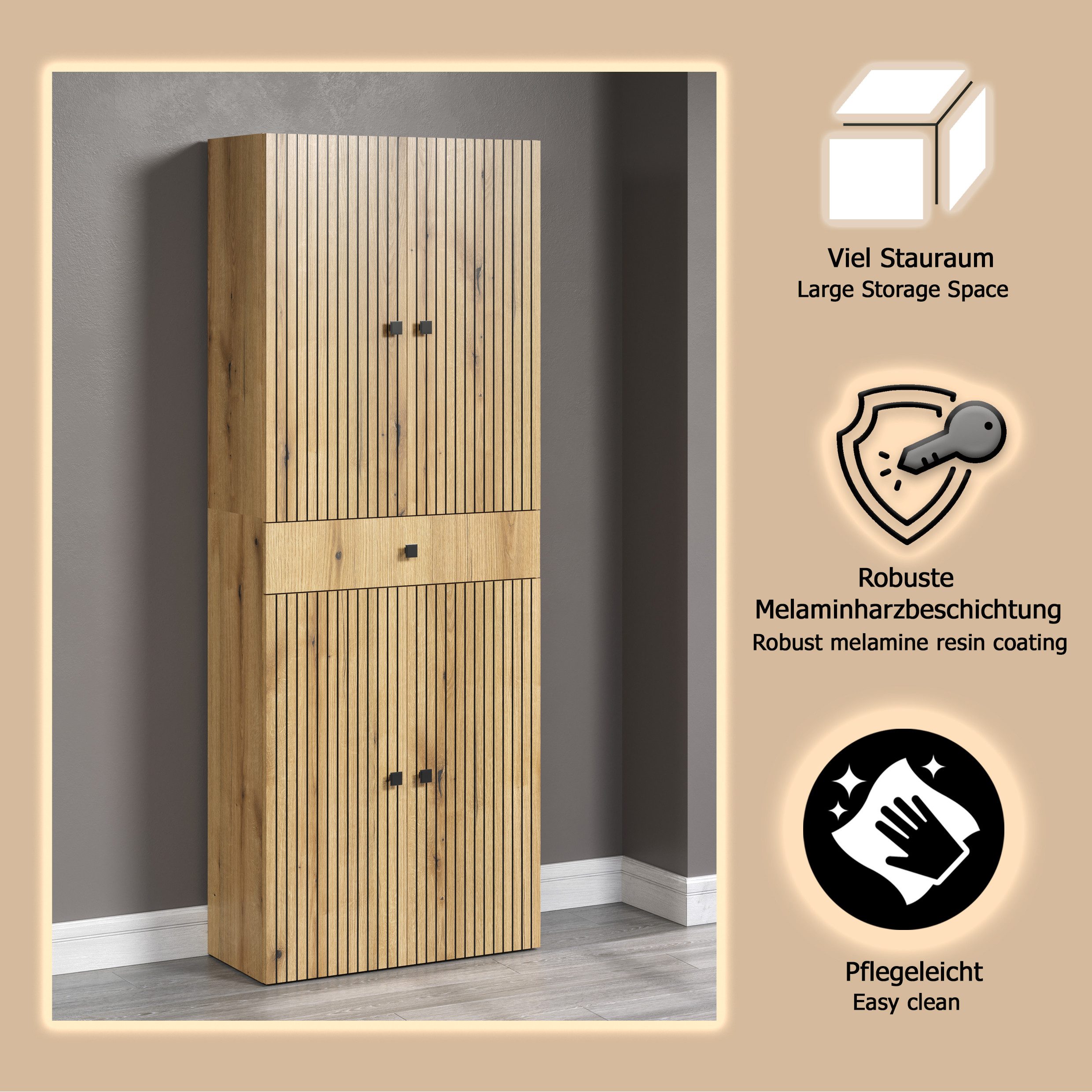 welltime Hoge kast Amrum (1 stuk)