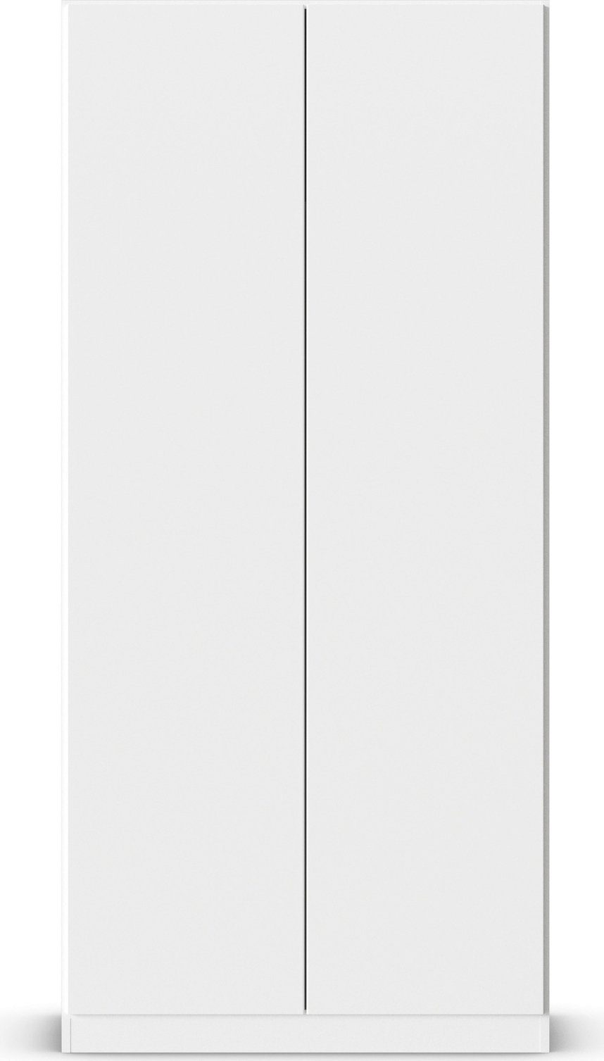 rauch Draaideurkast Kledingkast kast garderobe waskast COSTA breedte 91 cm met greeploze voorkant en push-to-open functie made in germany