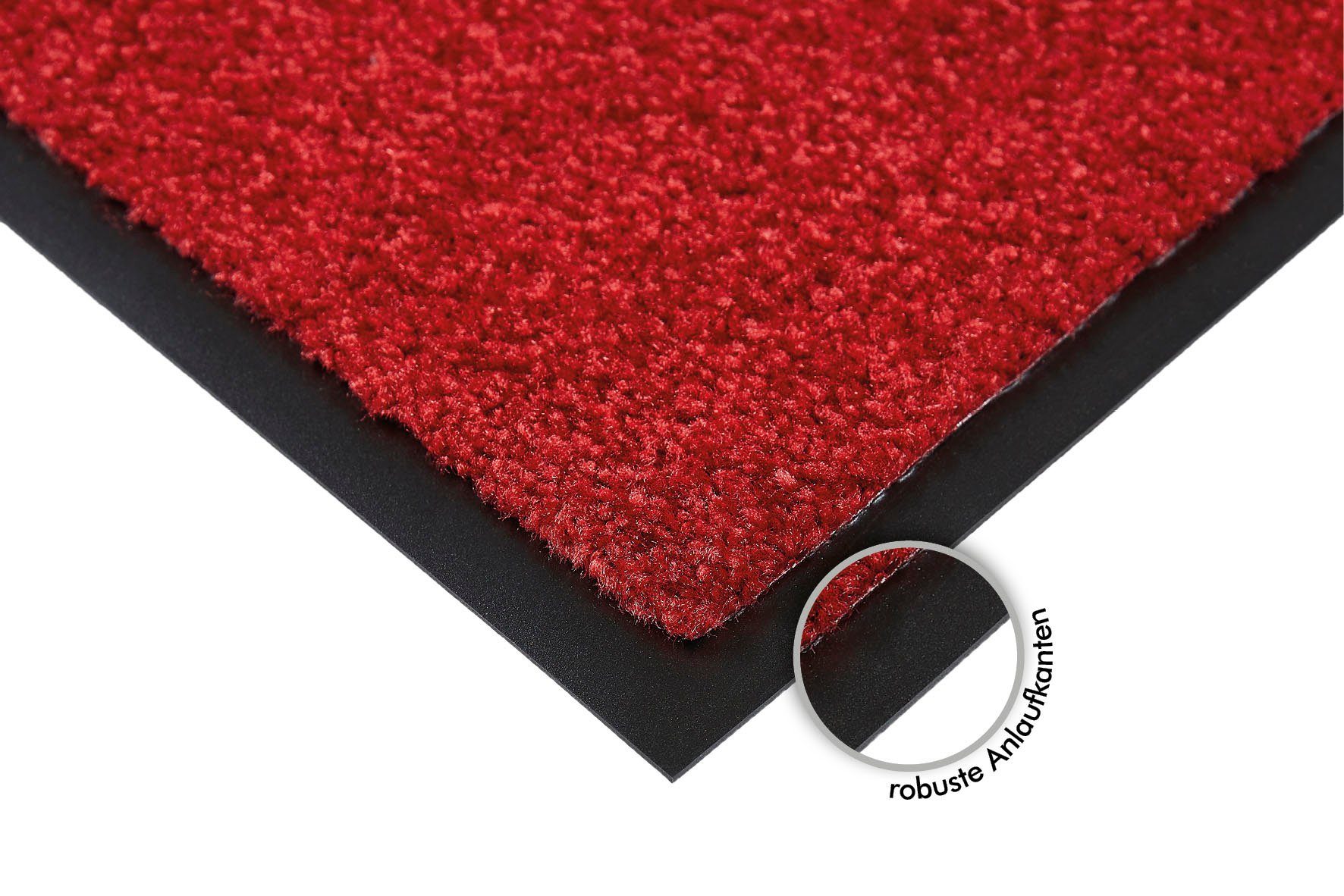 Andiamo Mat Super Wash & Clean, Made in Belgium Vuilopvangmat, uni kleuren, antislip, wasbaar