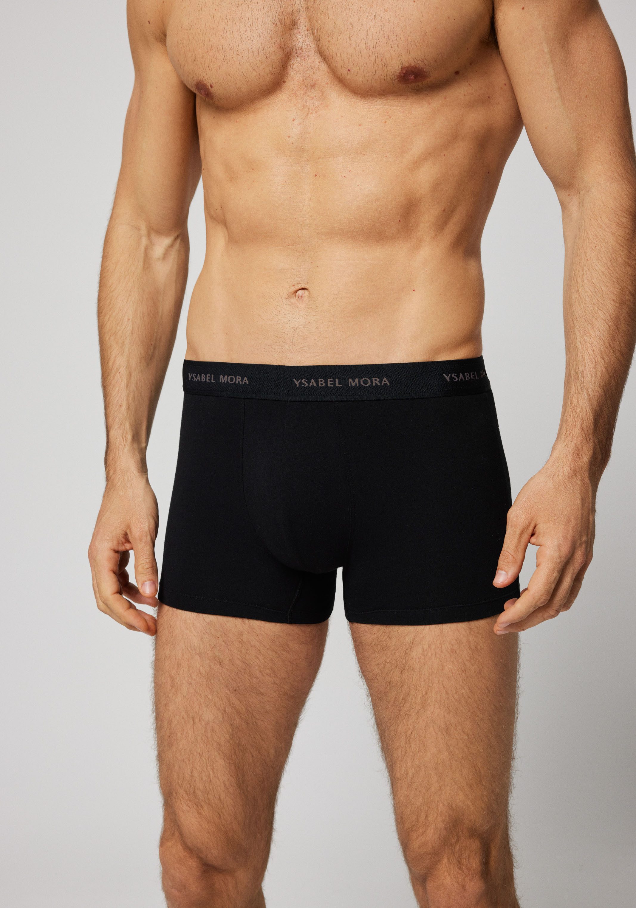 YSABEL MORA Boxershort met modern logo-band (Set van 3)