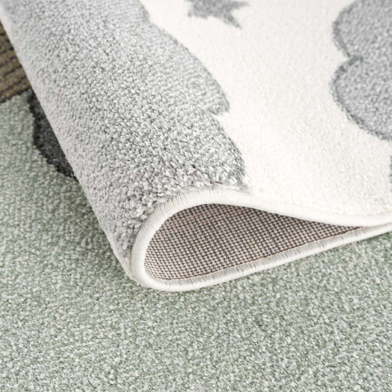 Carpet City Kindervloerkleed Anime9394 Speelkleed met dieren, zachte pool, gemakkelijk in onderhoud, kinderkamer
