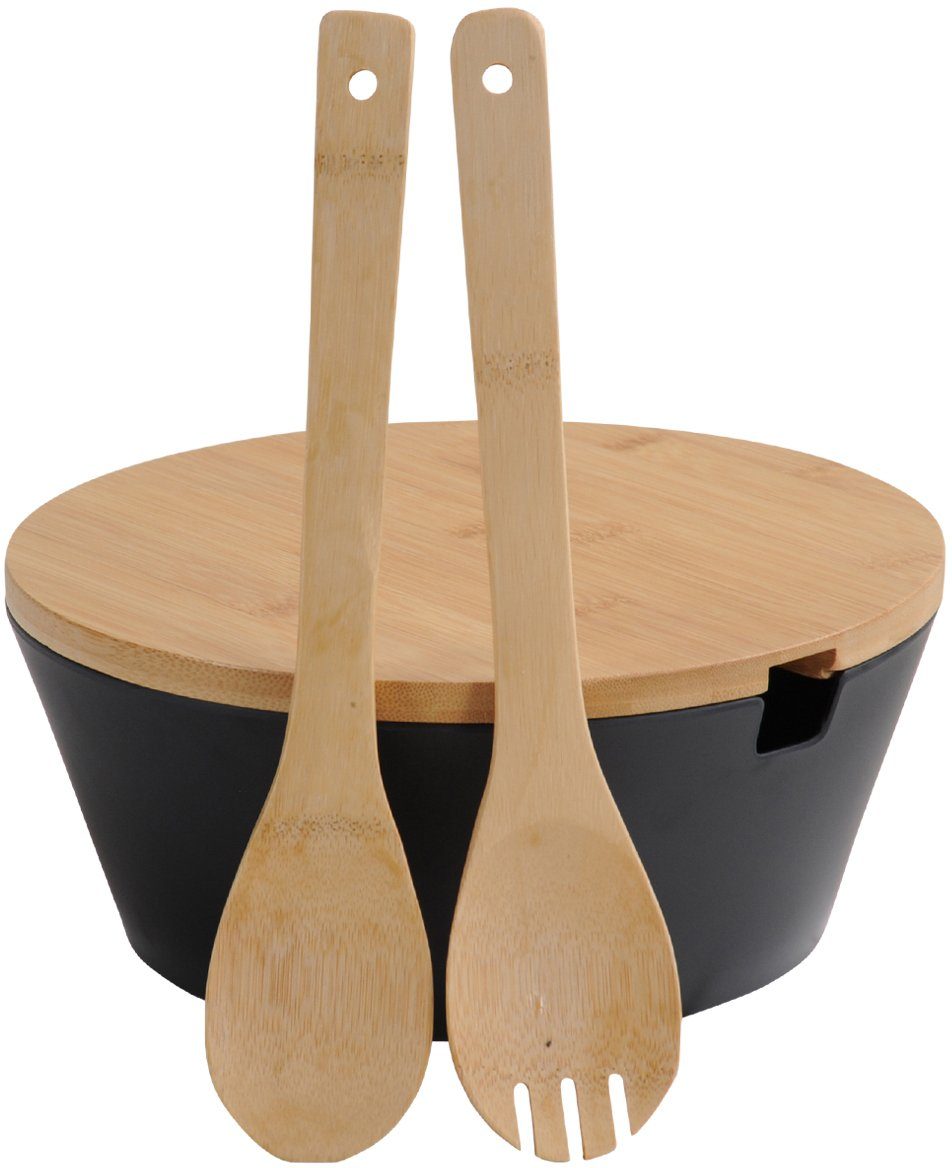 KESPER for kitchen & home Salade schaal incl. saladebestek