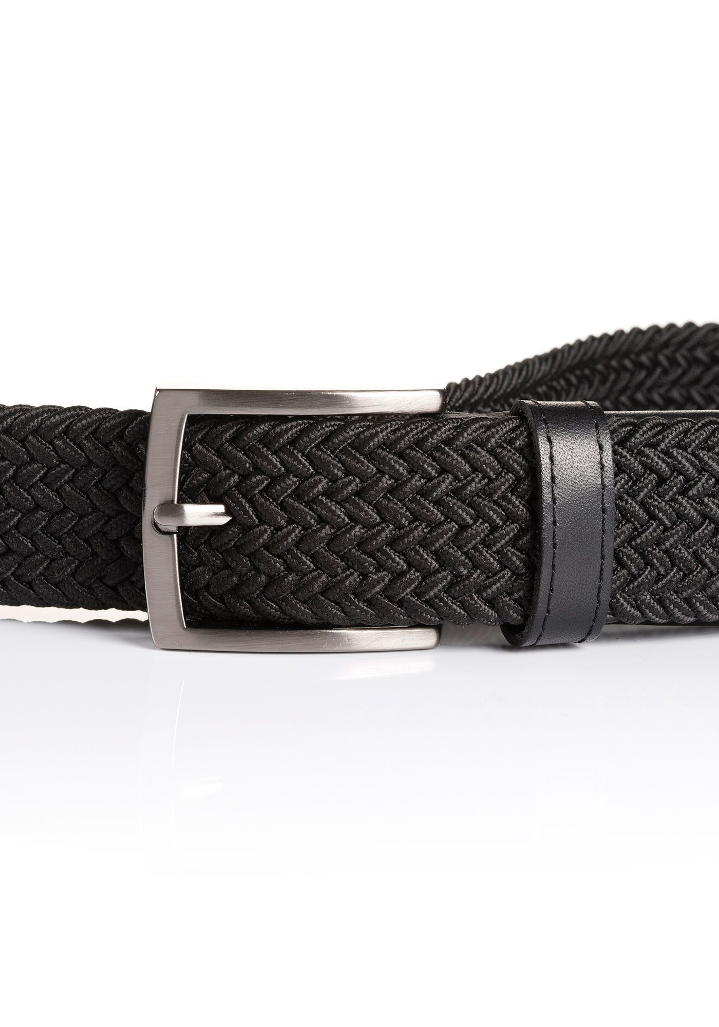 Tom Tailor Gevlochten riem TTJamie met logo blindstempel