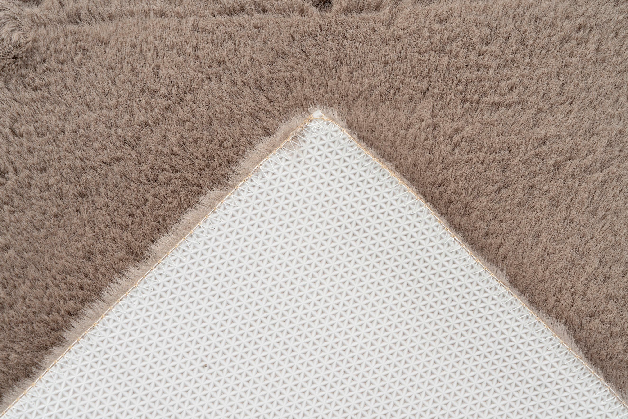 Kayoom Badmat Rabbit Light zachte konijnenbont haptiek, badkamer, kinderkamer, slaapkamer (1 stuk)